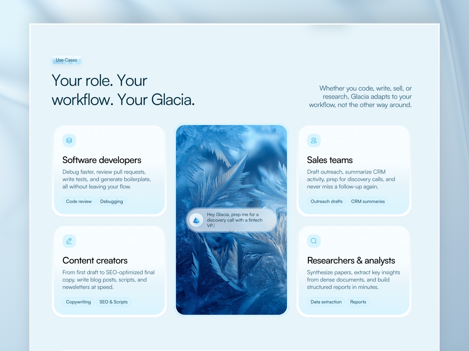 Screenshot 2 of Glacia-LLM