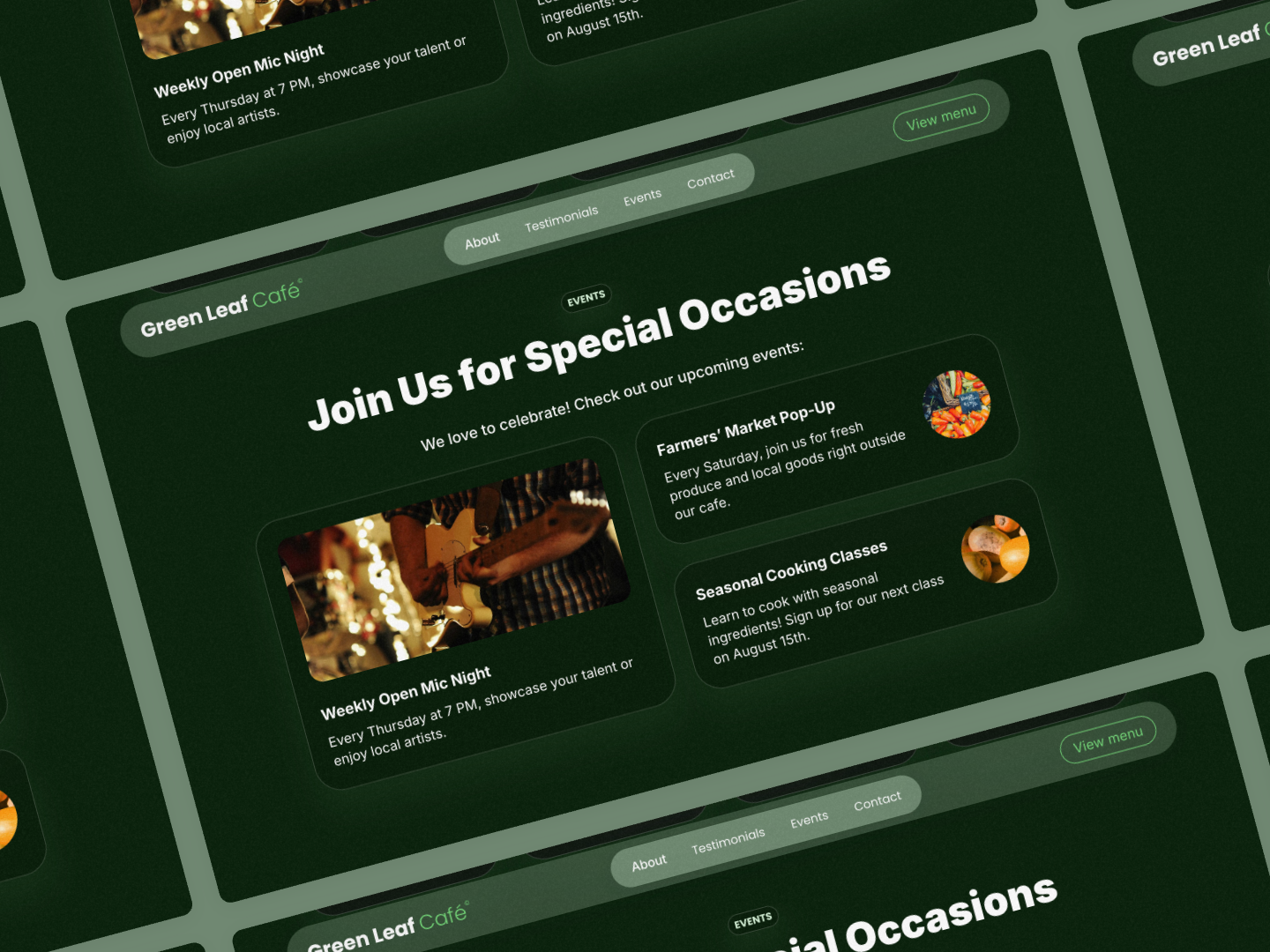 Screenshot 2 of Green Leaf Café