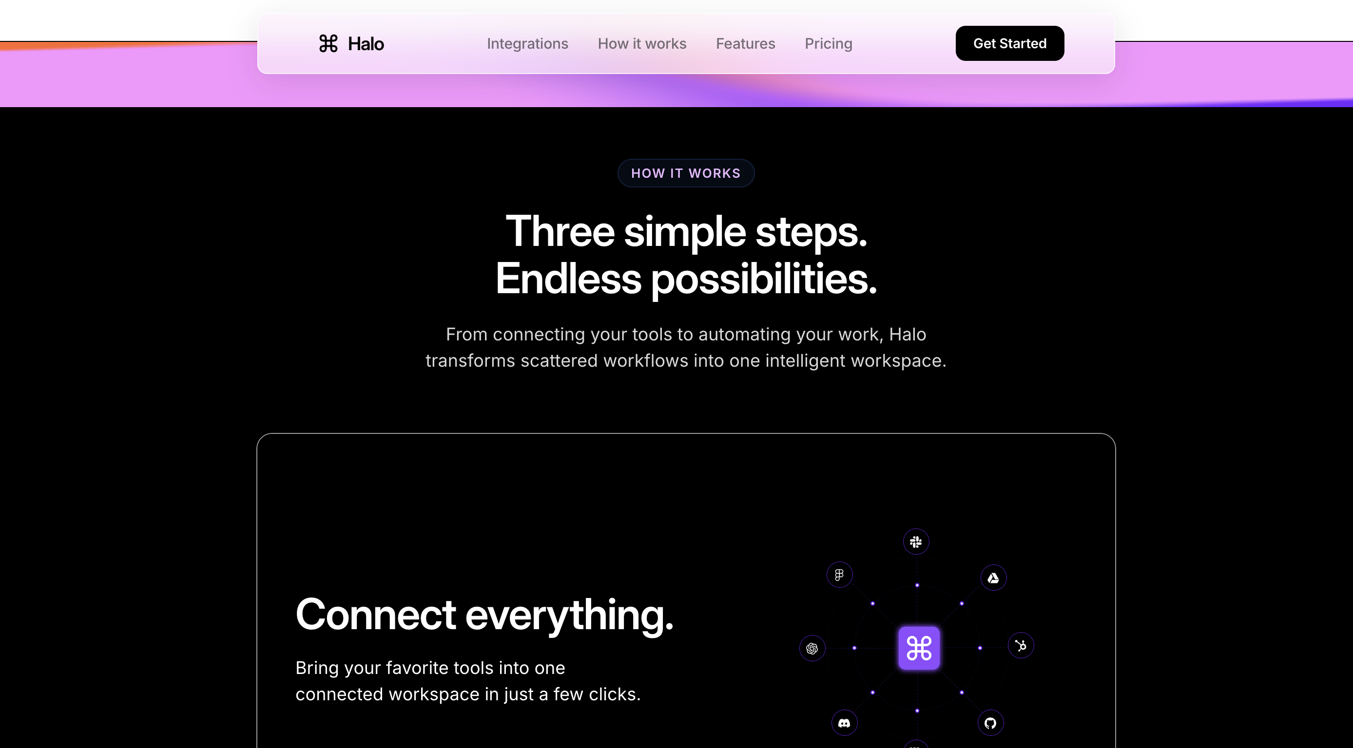 Screenshot 4 of Halo workspace