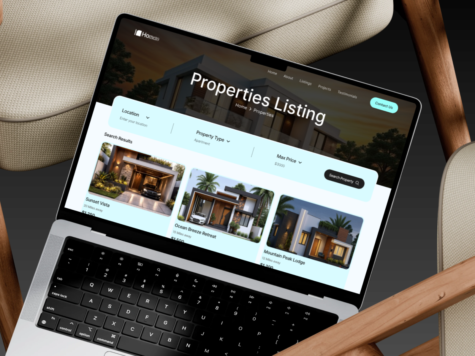 Screenshot 2 of Homezo – realestate