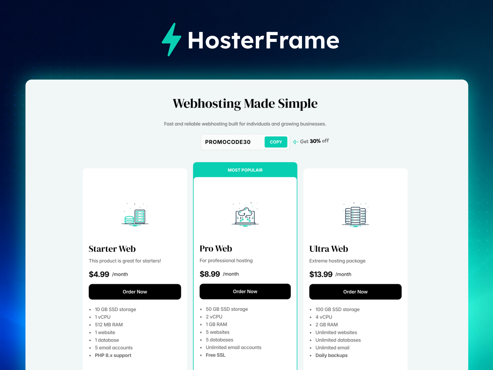 Screenshot 2 of HosterFrame