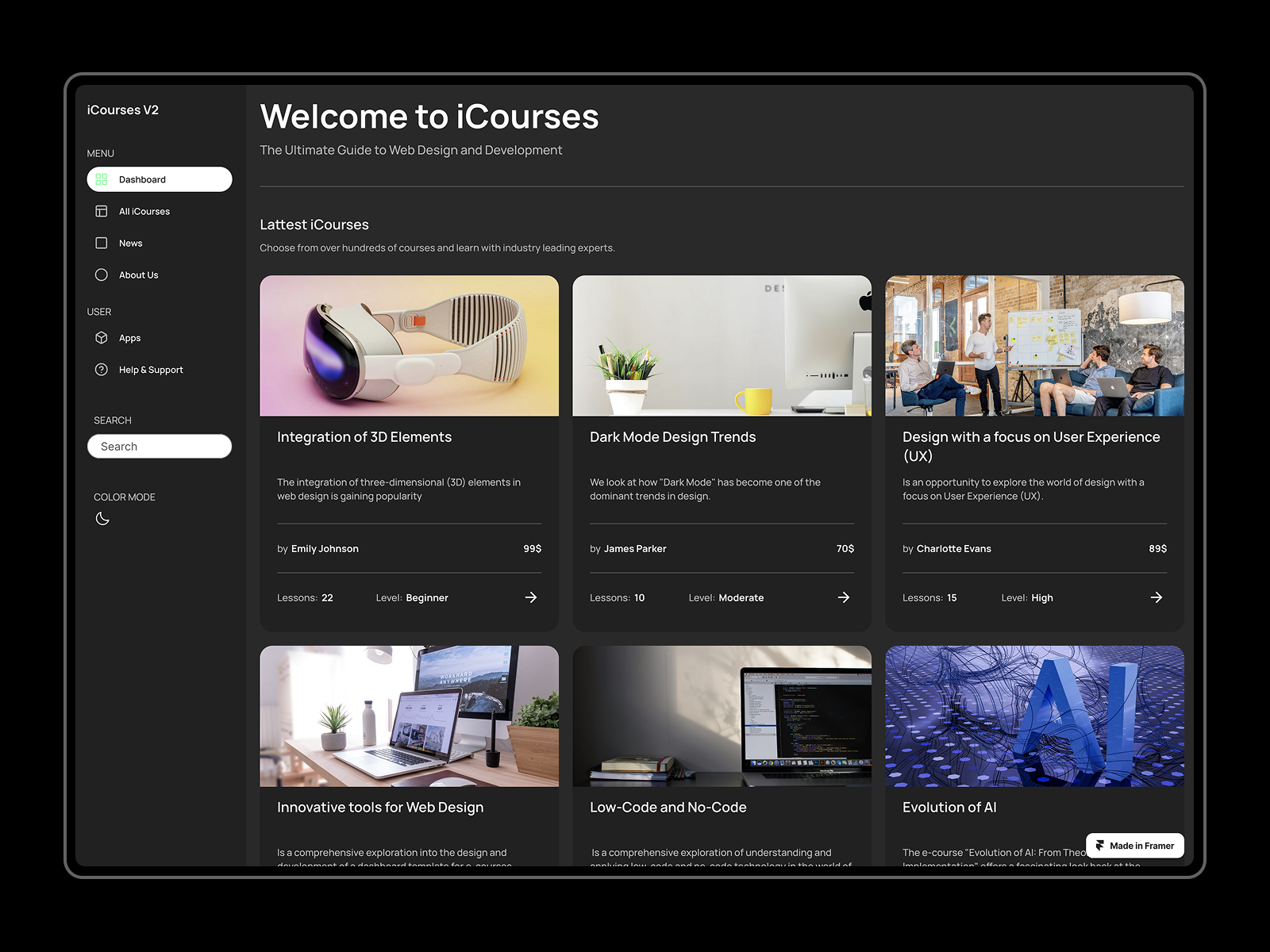Screenshot 2 of iCourses V2