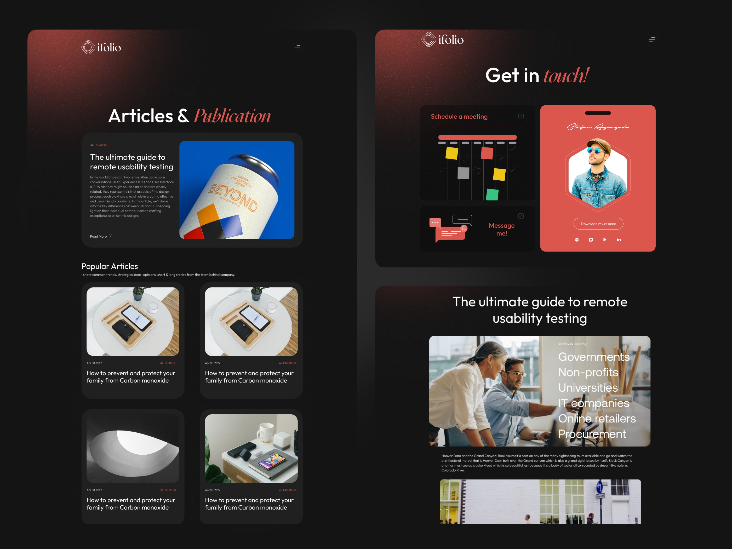 Screenshot 4 of Ifolio