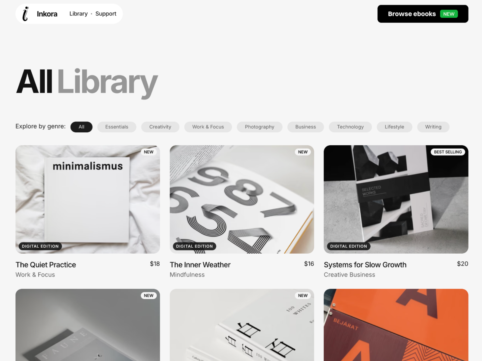 Screenshot 4 of Inkora Store