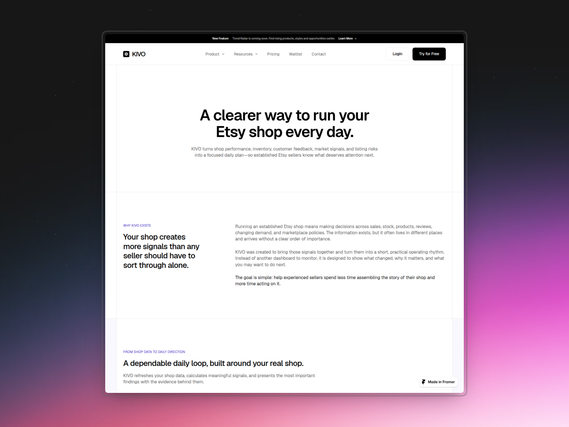 Screenshot 2 of KIVO APP