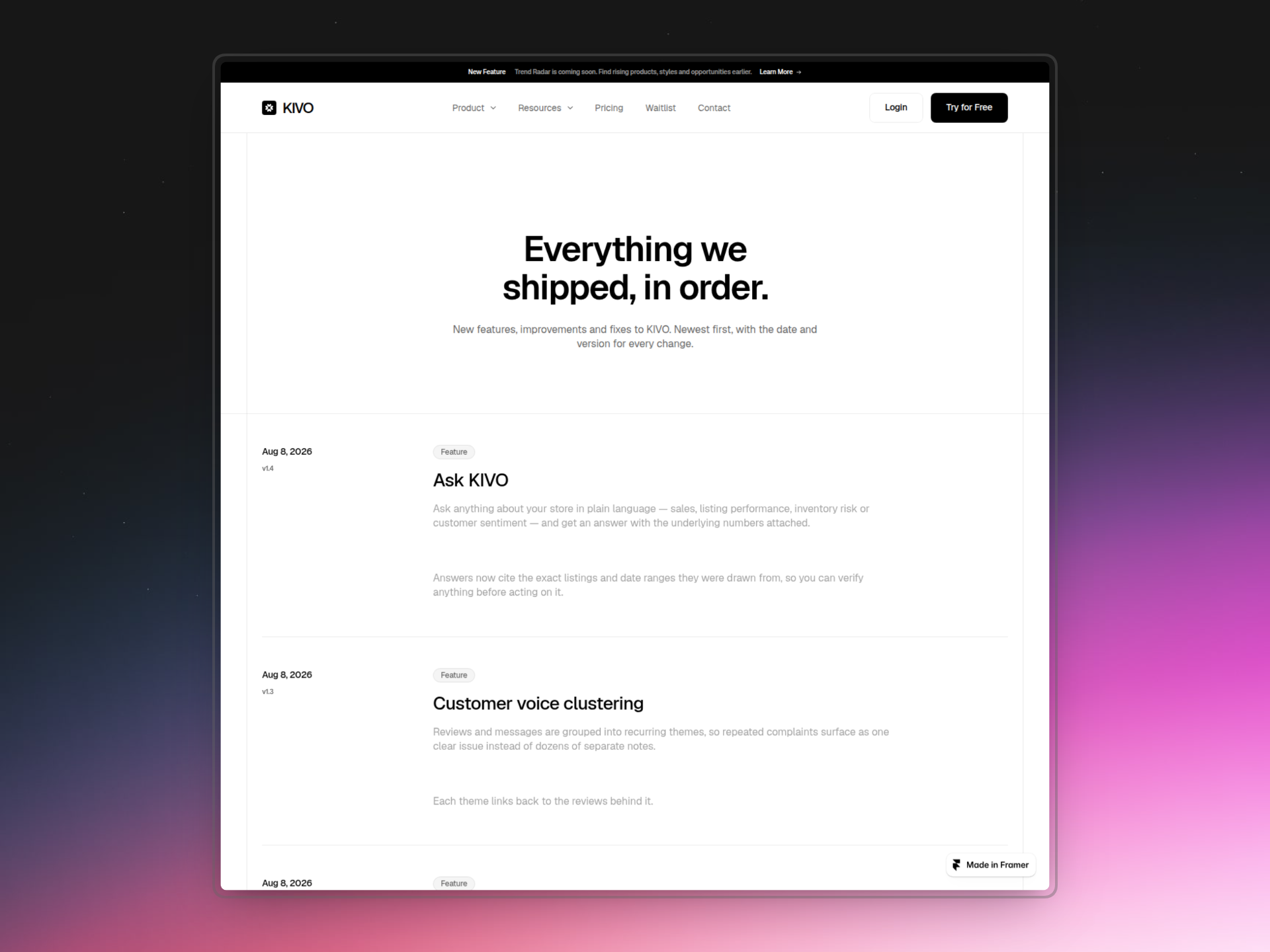 Screenshot 3 of KIVO APP