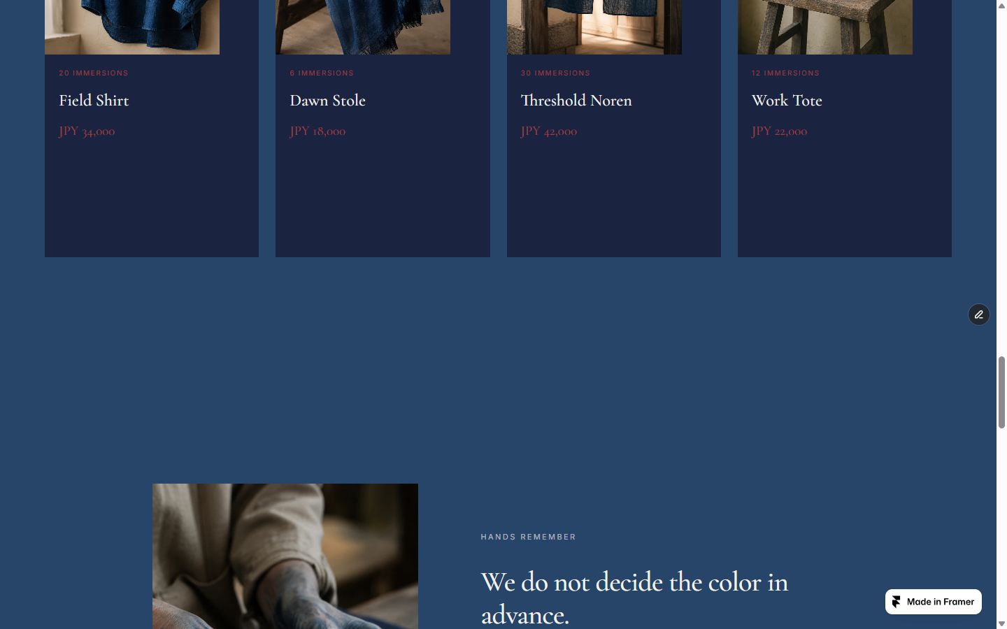 Screenshot 3 of KON Indigo Atelier