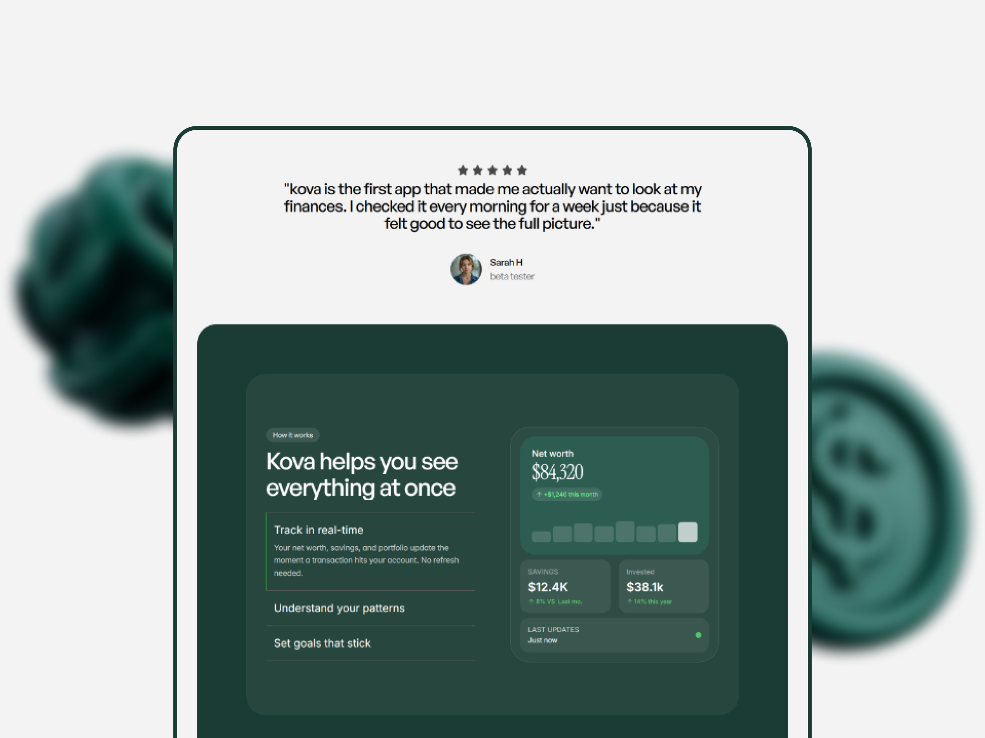 Screenshot 3 of Kova app