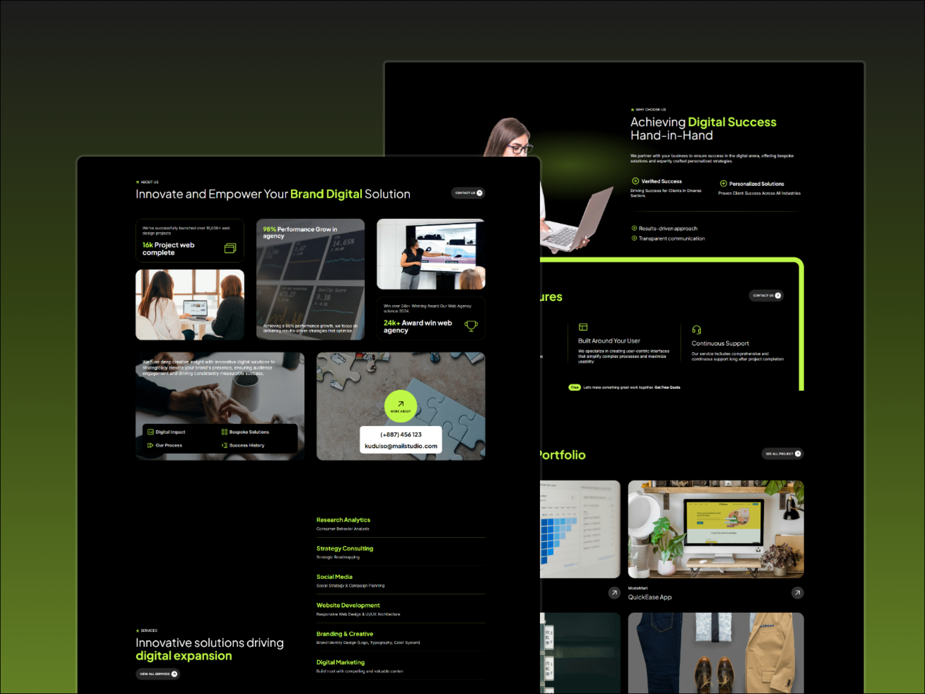Screenshot 2 of Kuduiso Template