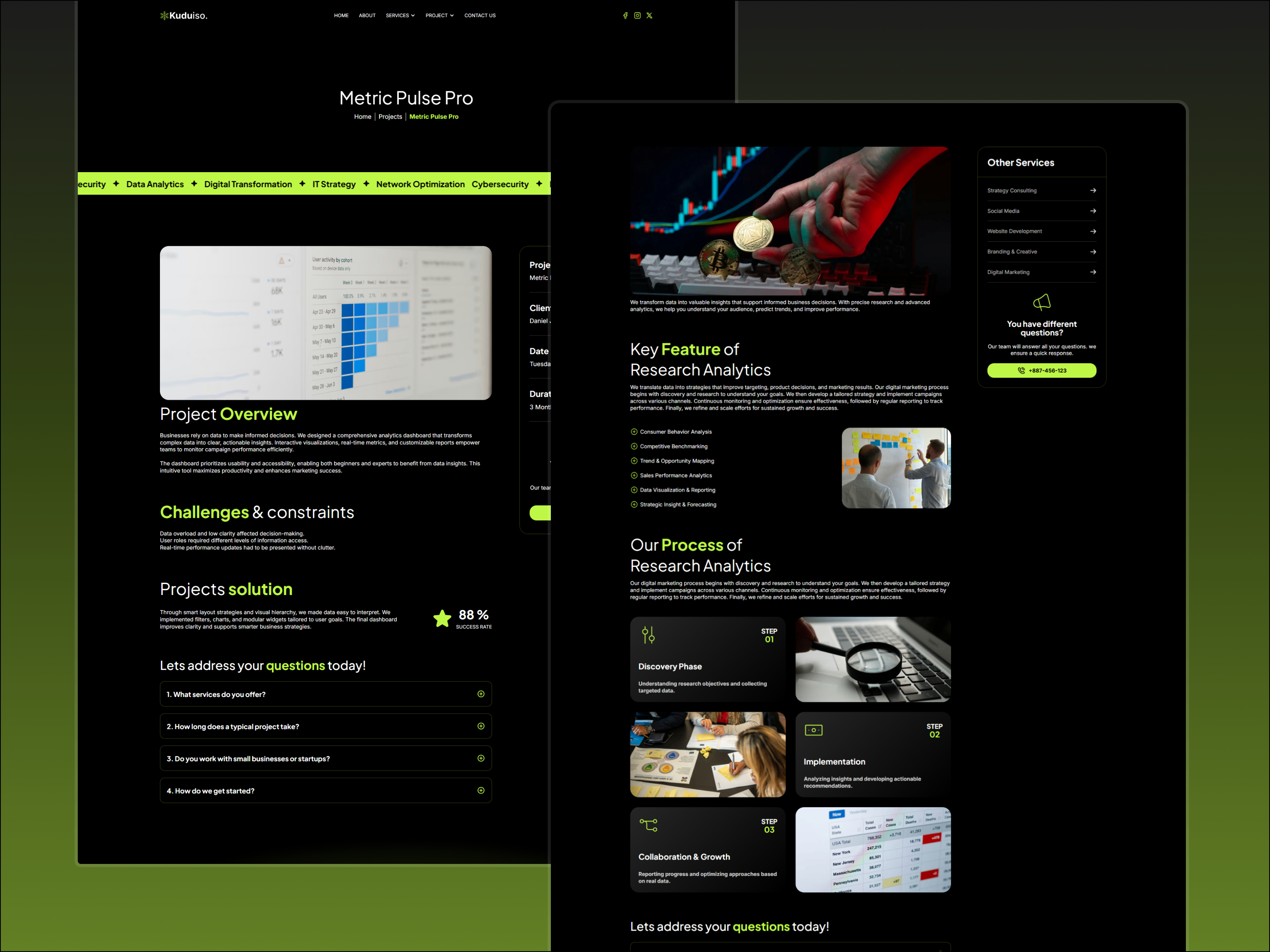 Screenshot 4 of Kuduiso Template
