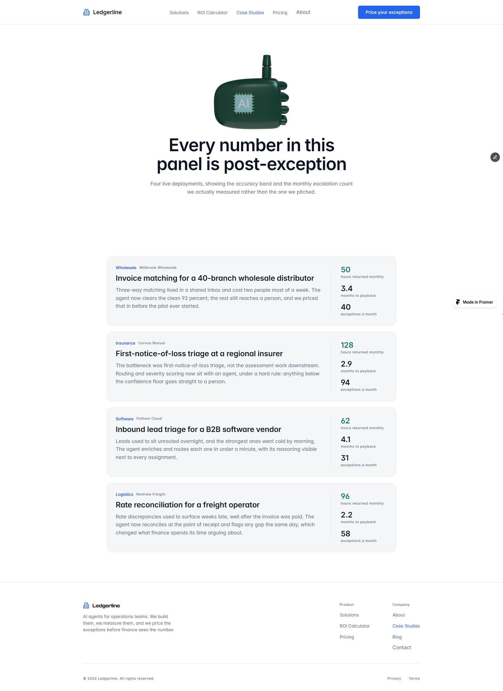 Screenshot 4 of Ledgerline