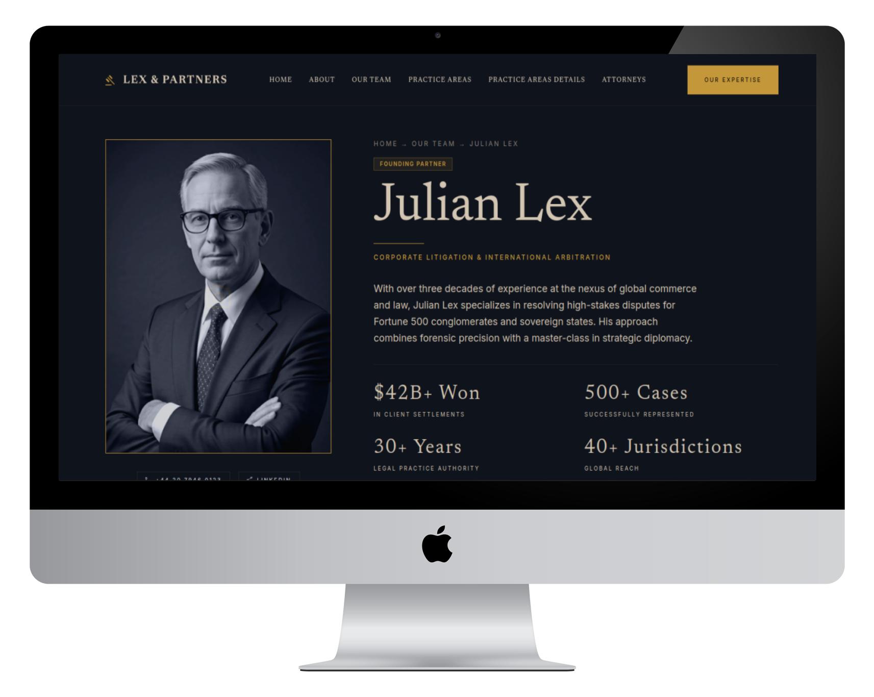 Screenshot 2 of Lex & Partners