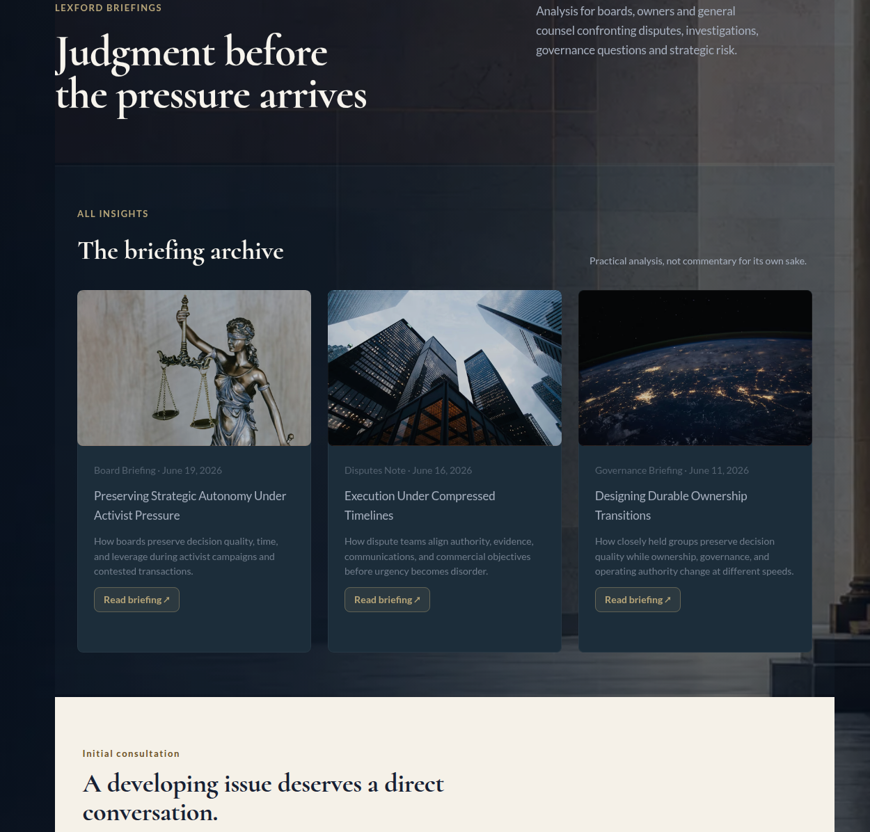 Screenshot 2 of Lexford&Partners
