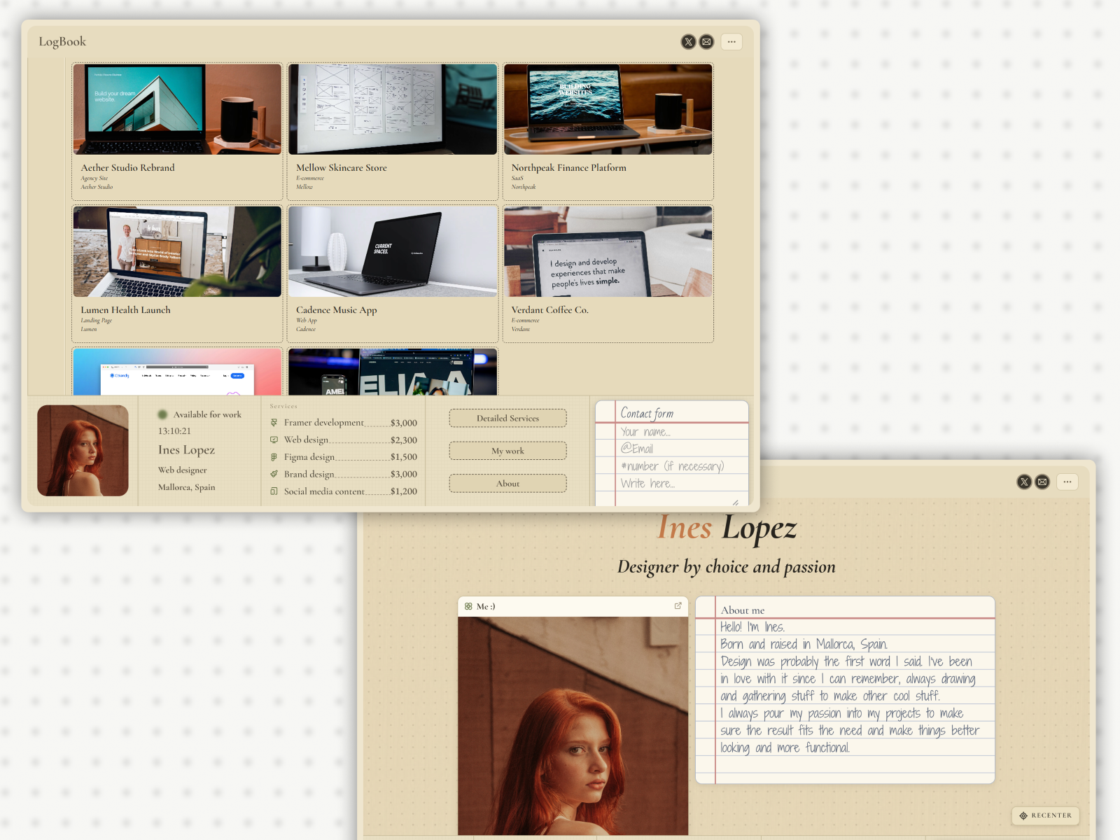 Screenshot 2 of LogFolio