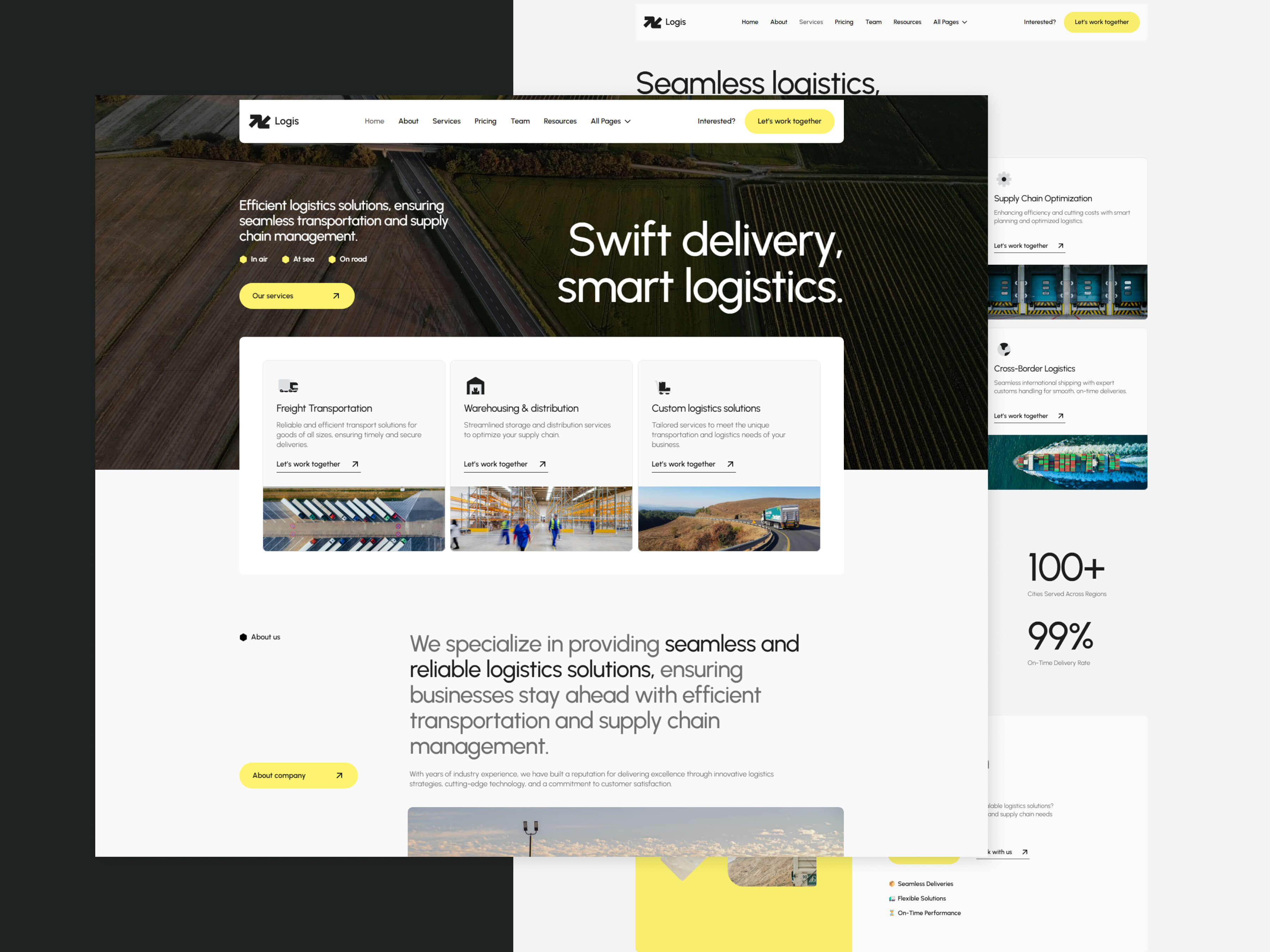 Screenshot 2 of Logistics Transport