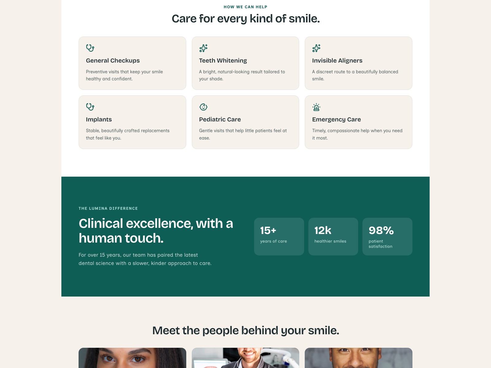 Screenshot 4 of Lumina Template