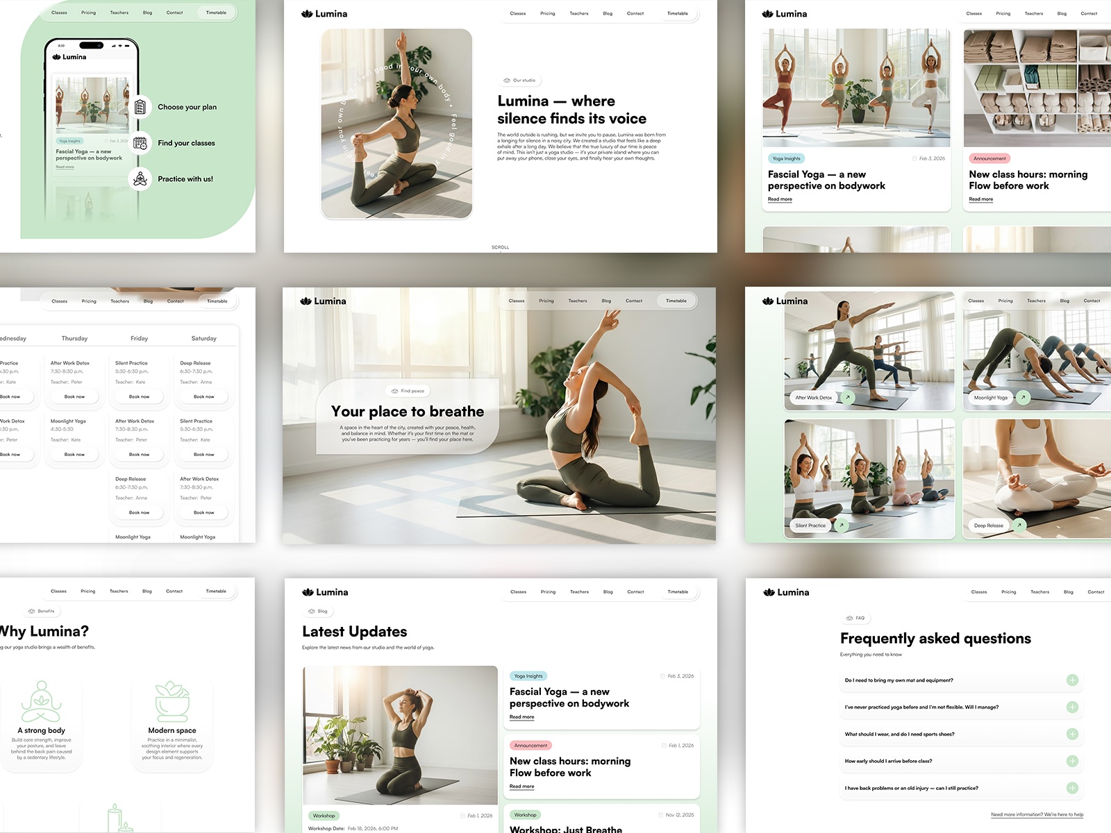 Screenshot 2 of Lumina Yoga