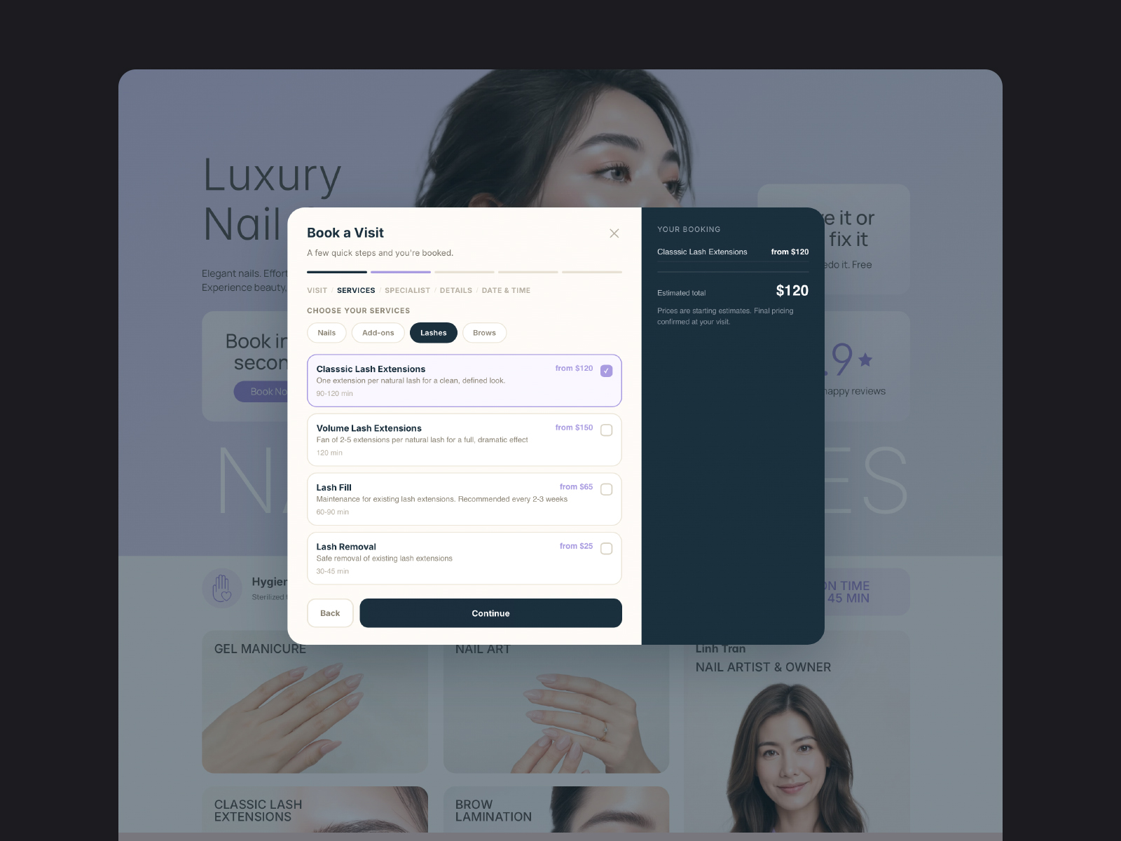 Screenshot 2 of LumineSalon