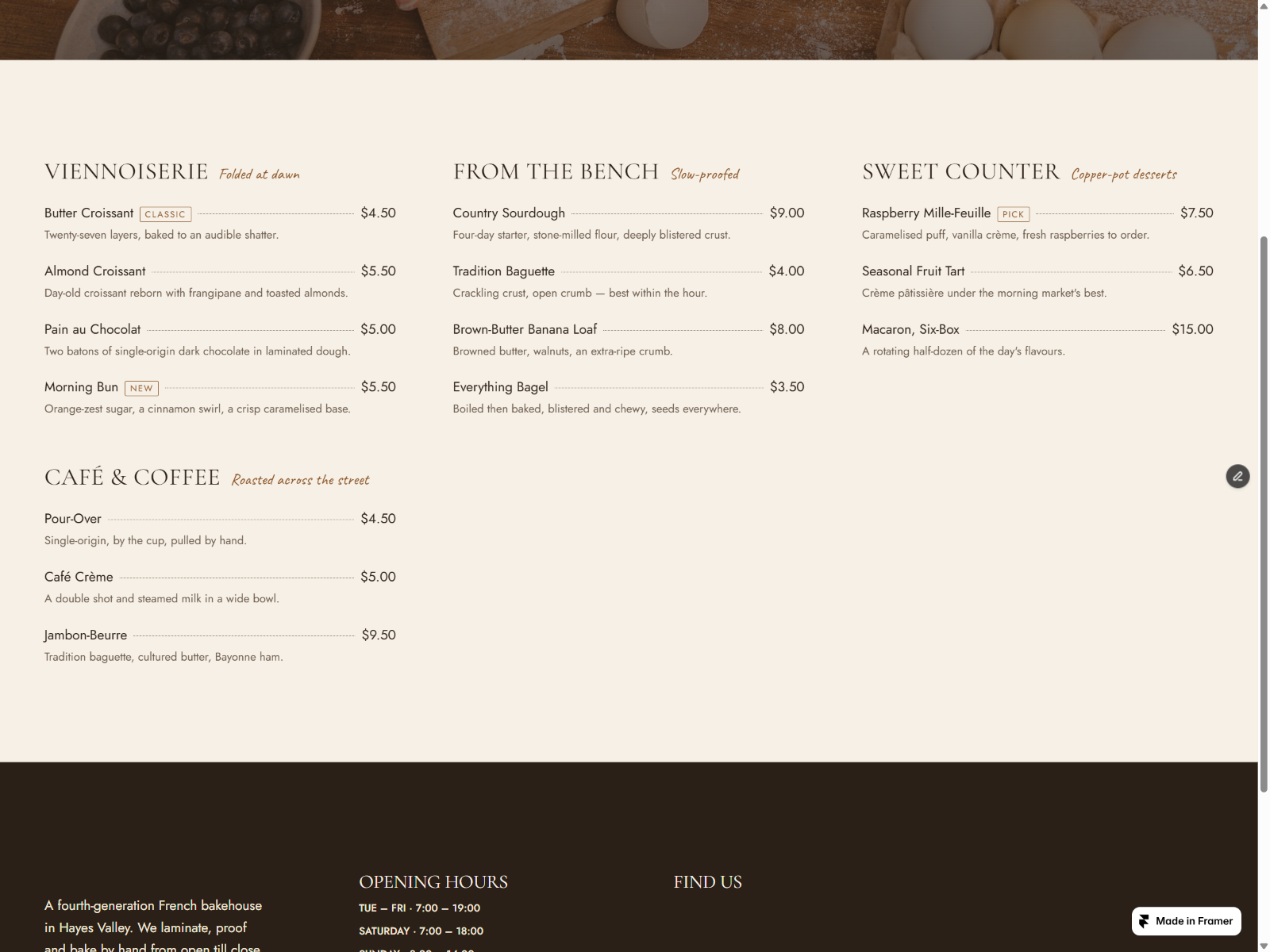 Screenshot 2 of Maison Doré cafes