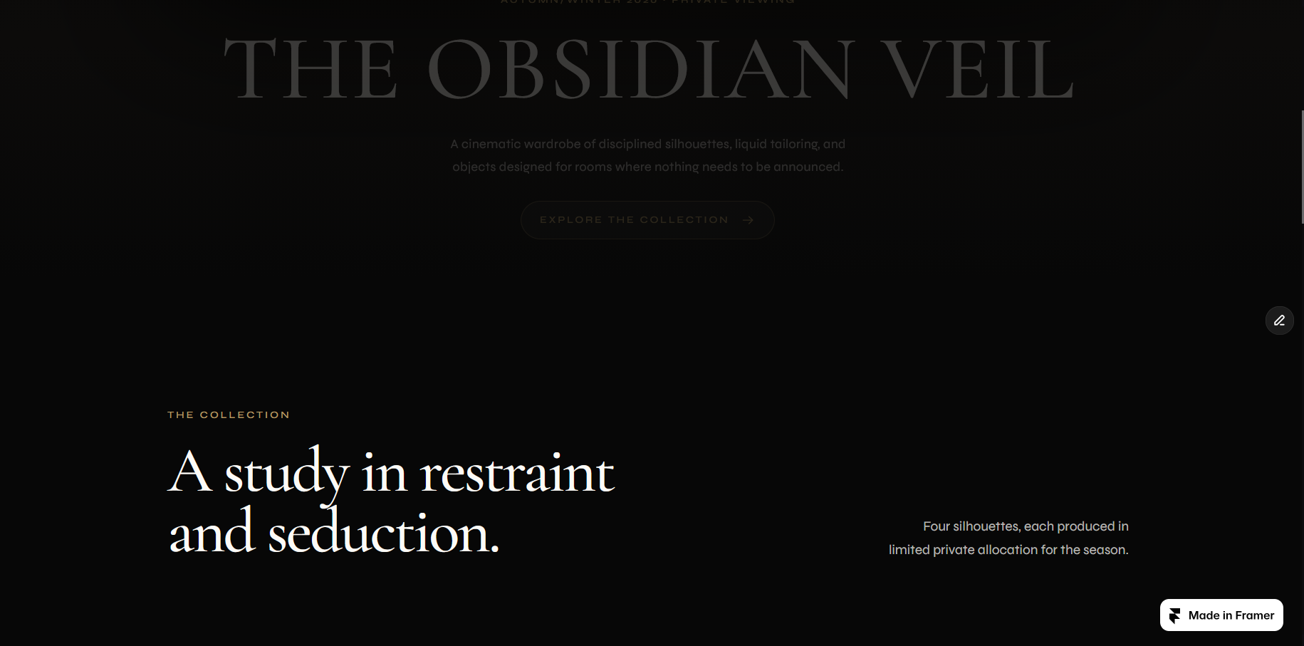 Screenshot 2 of Maison Noir — Luxury