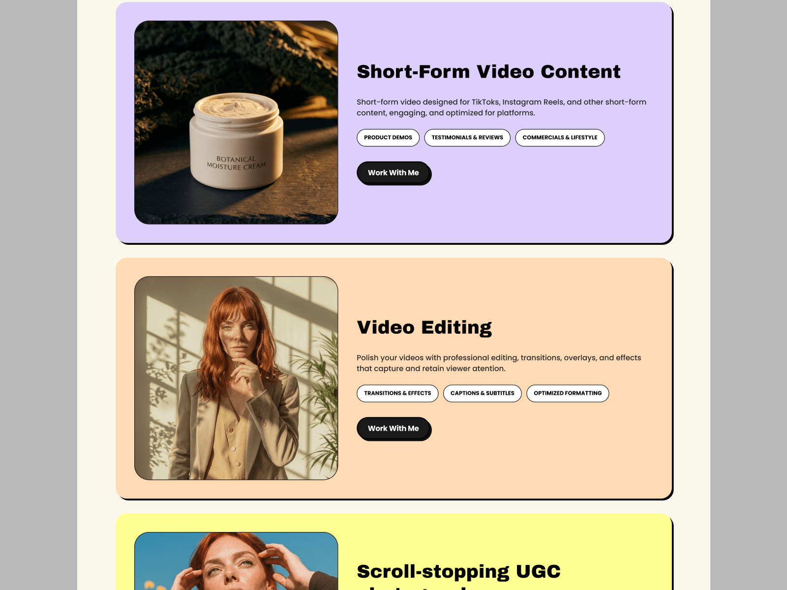 Screenshot 4 of Maya UGC Folio
