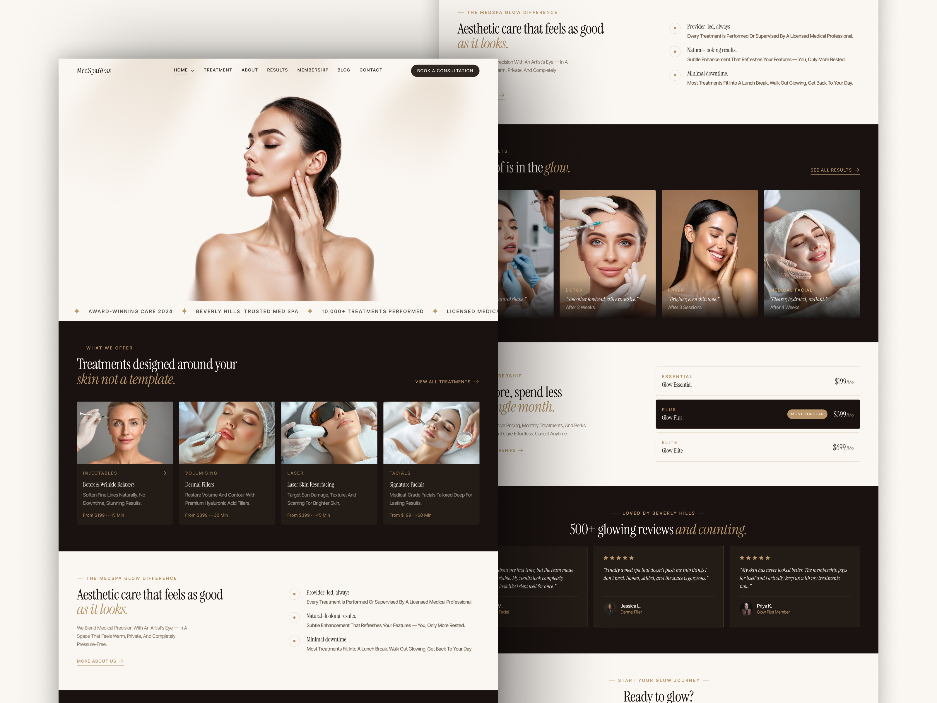 Screenshot 2 of MedSpa Glow