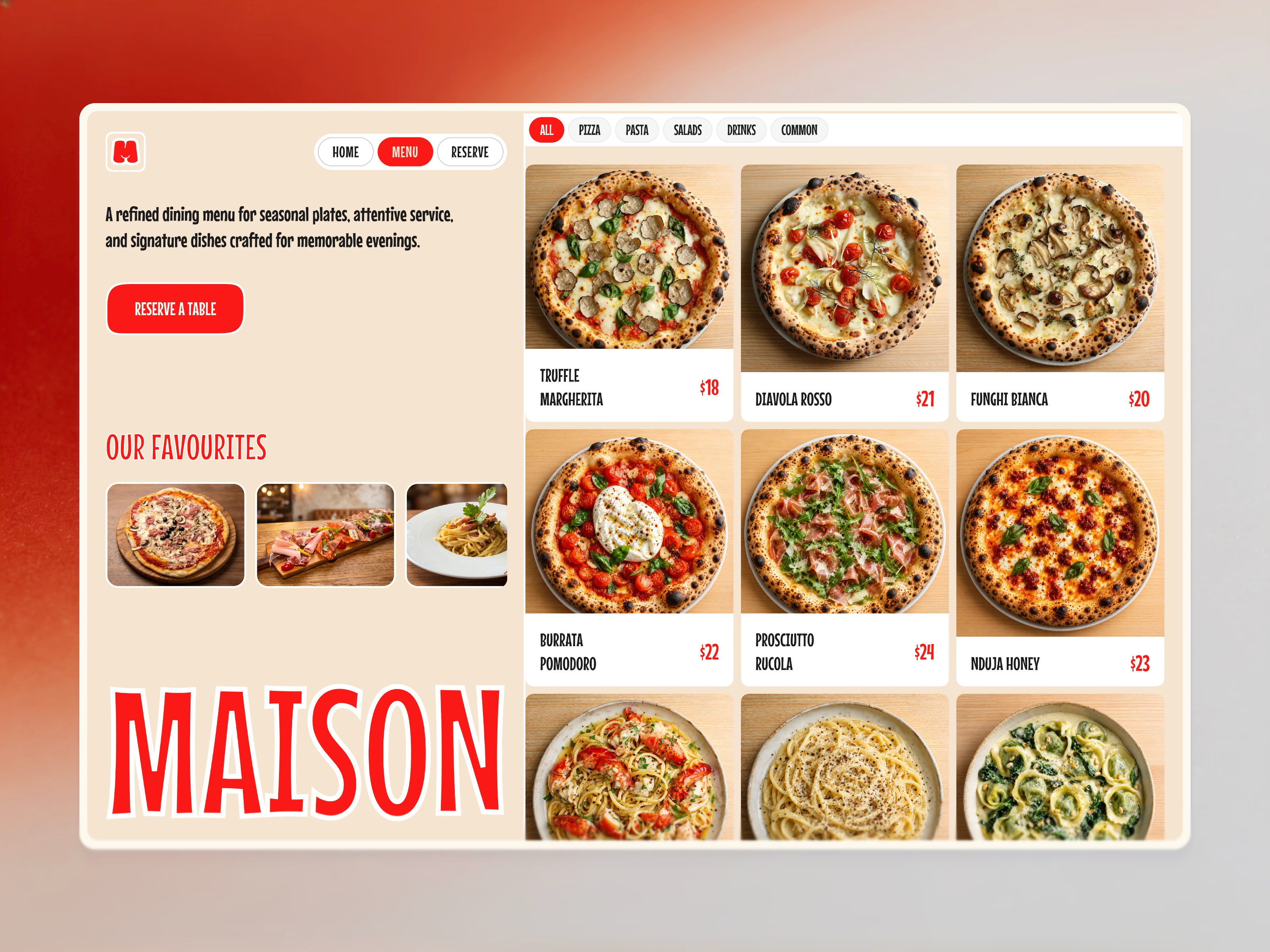 Screenshot 2 of Menu Maison