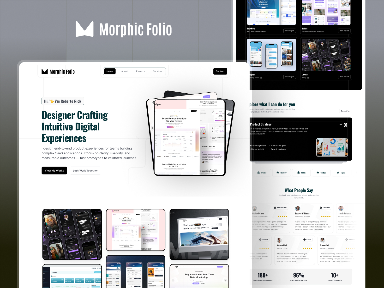 Screenshot 4 of Morphicfolio