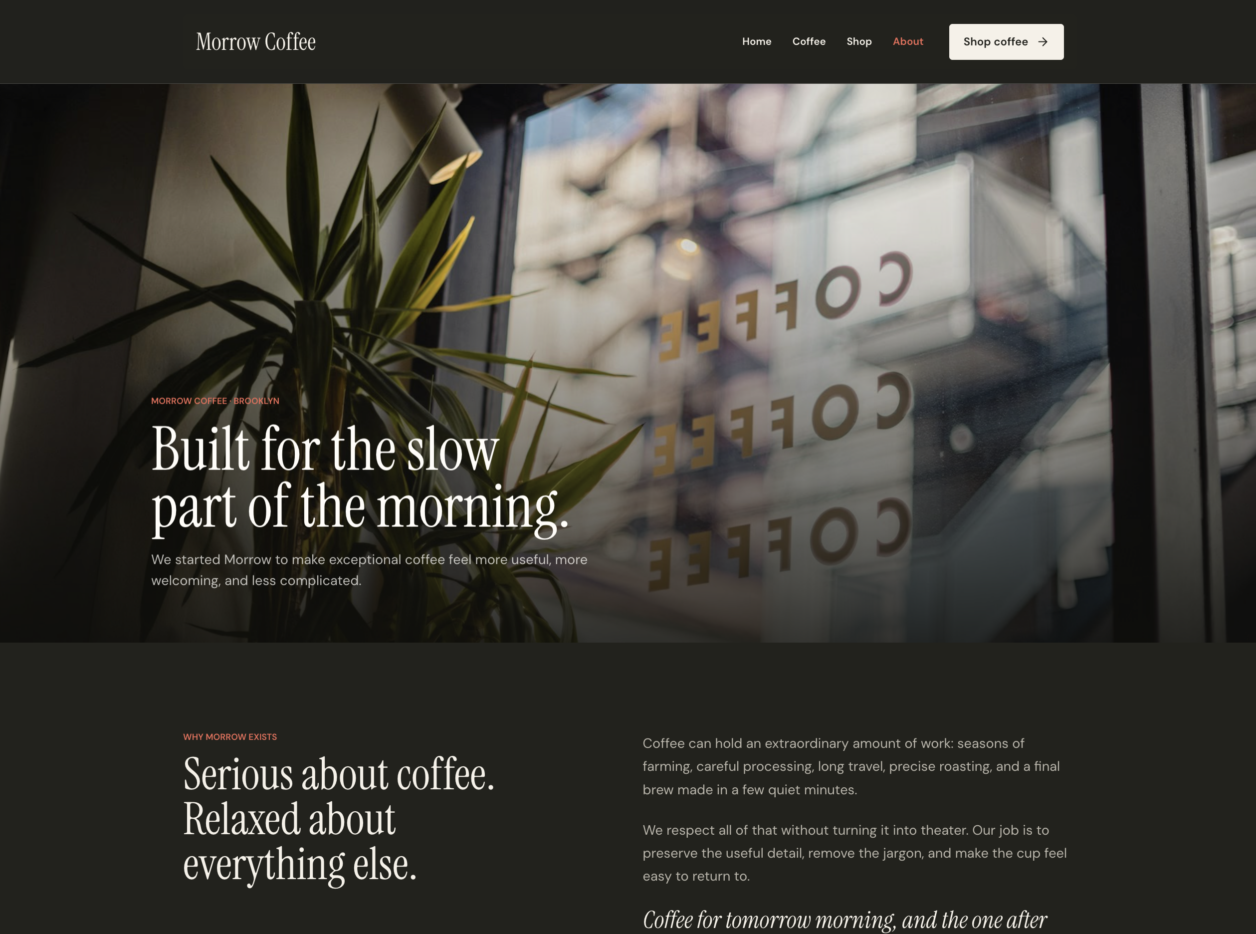 Screenshot 3 of Morrow Coffee
