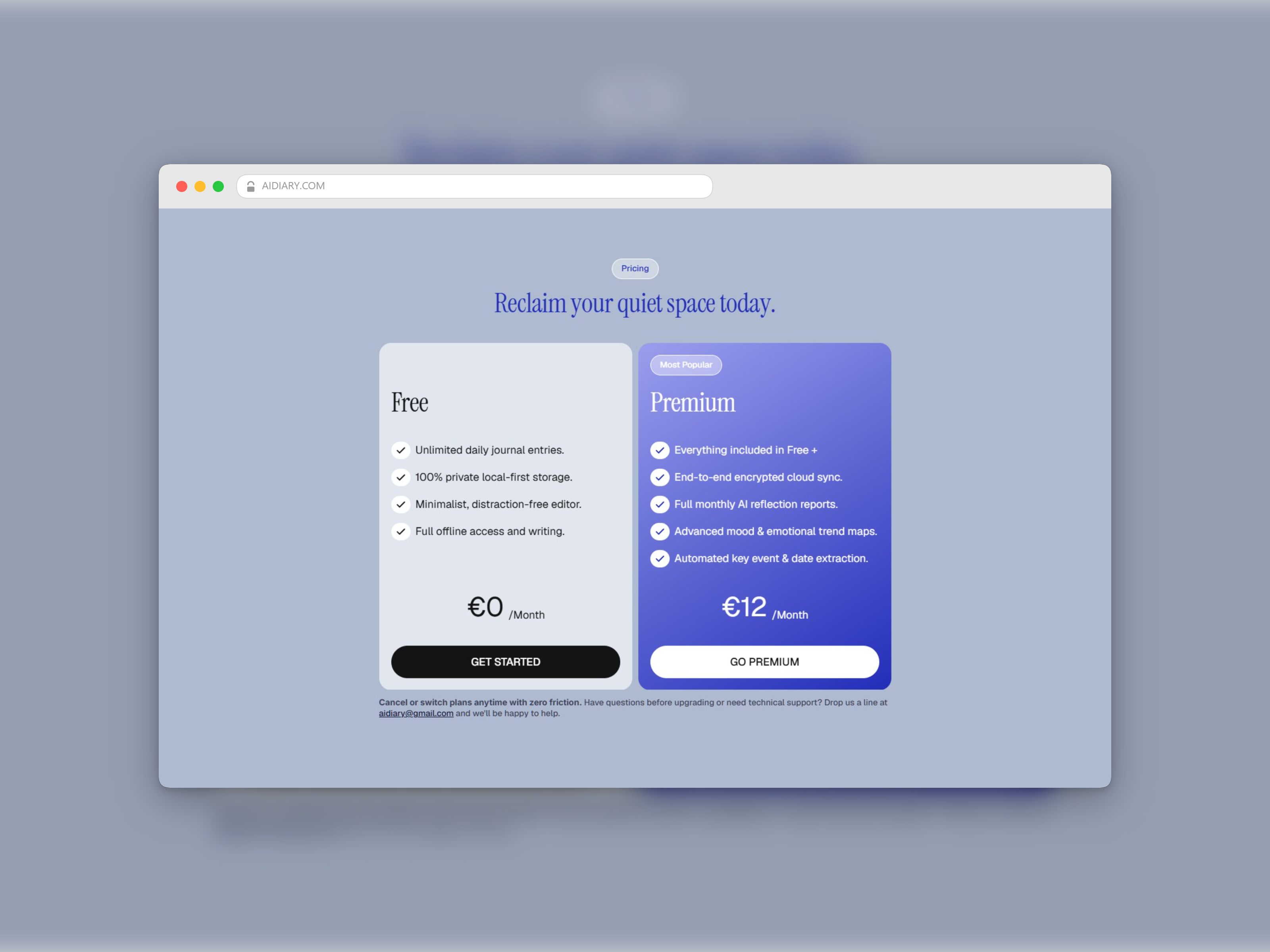 Screenshot 4 of MYDIARY