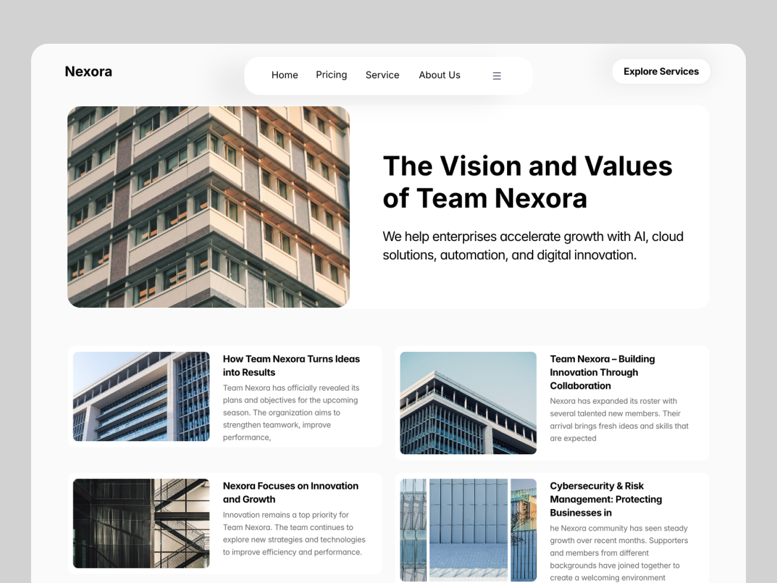 Screenshot 2 of Nexora Studio