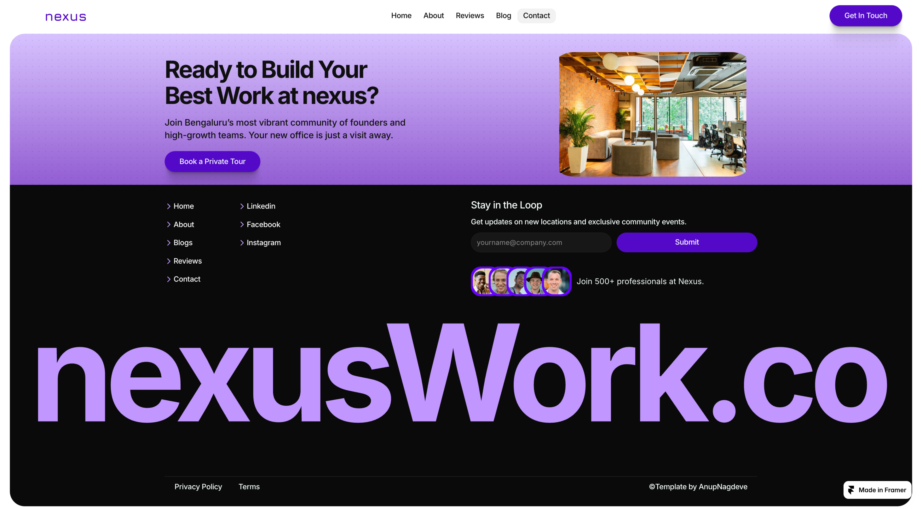 Screenshot 2 of Nexus Coworking