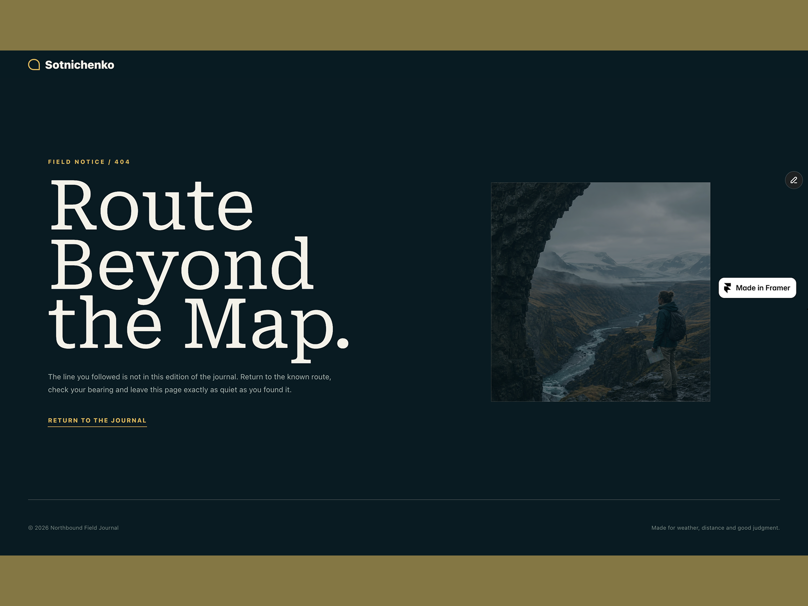 Screenshot 2 of Northbound Journal