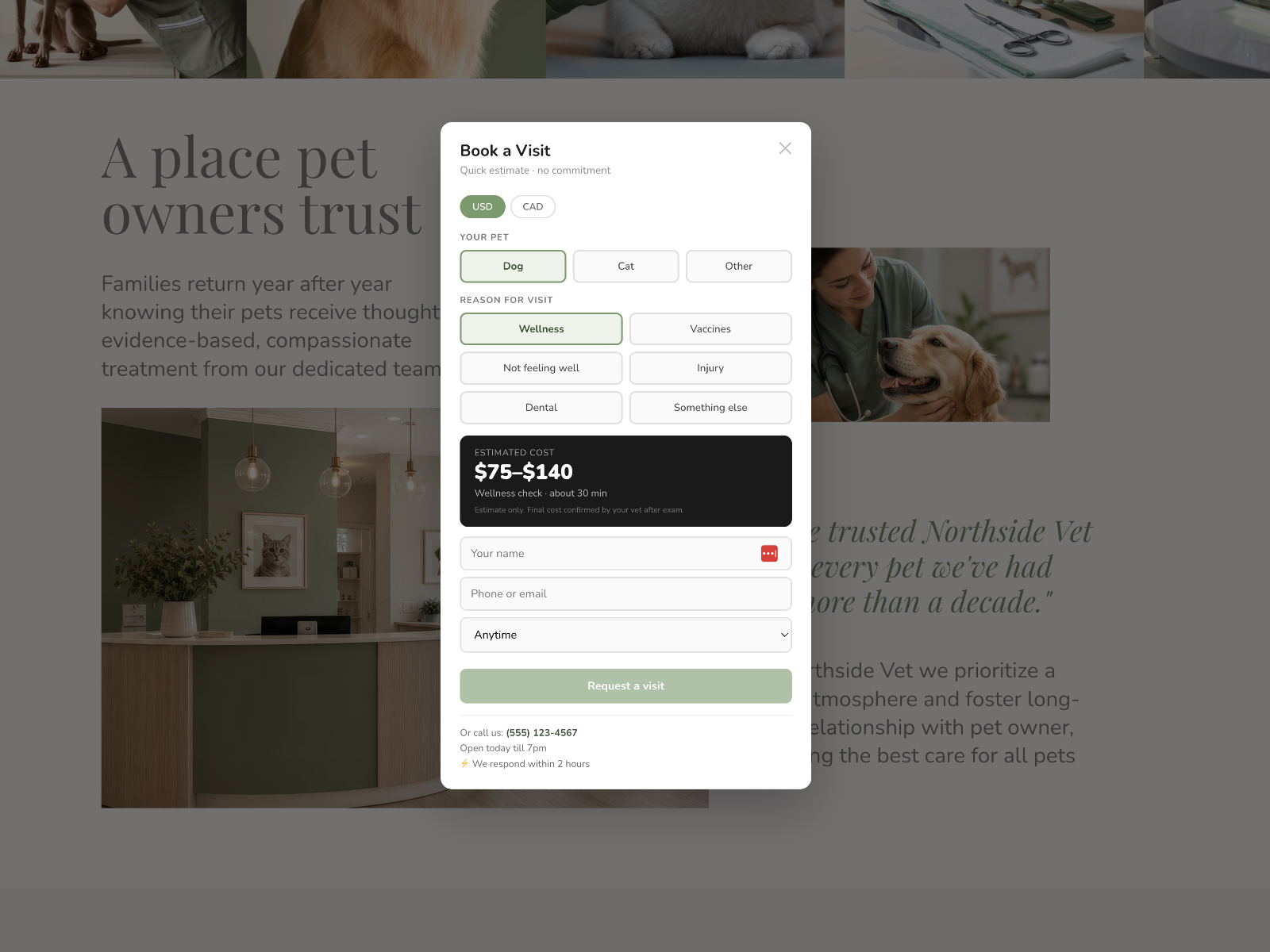 Screenshot 2 of Northside Vet