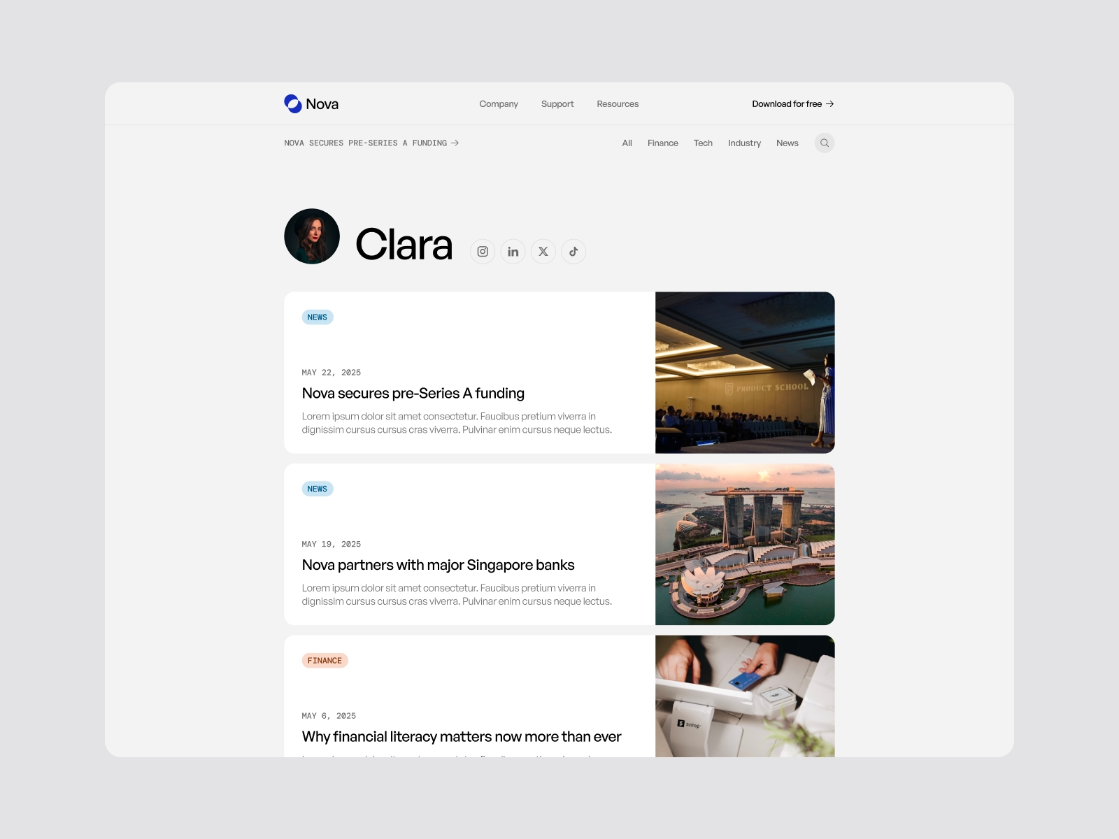Screenshot 4 of Nova app