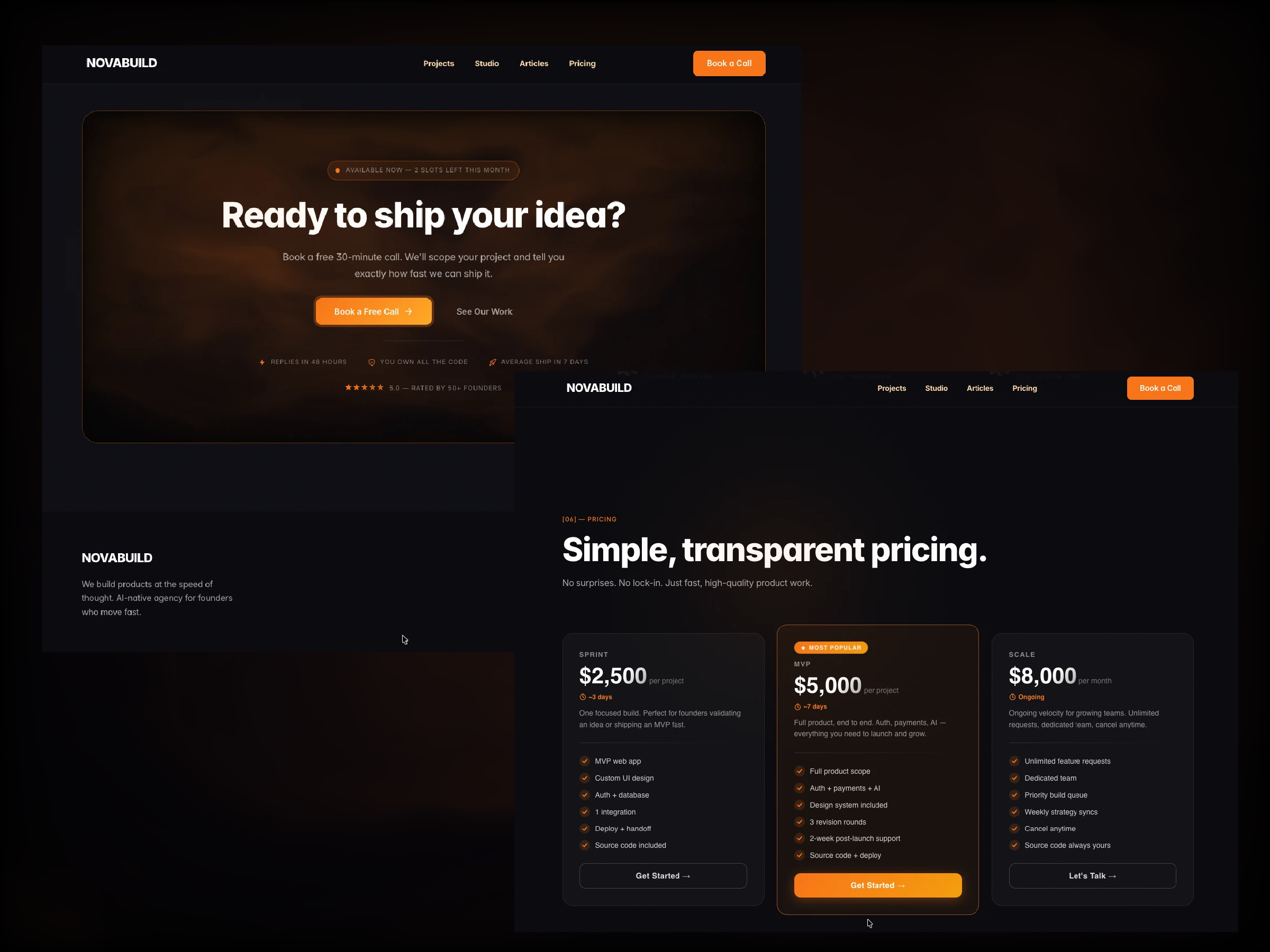 Screenshot 2 of NOVABUILD
