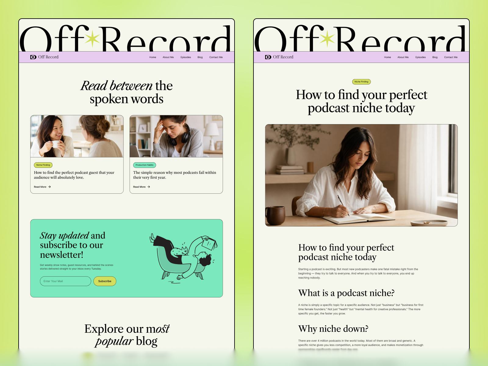 Screenshot 3 of Off Record