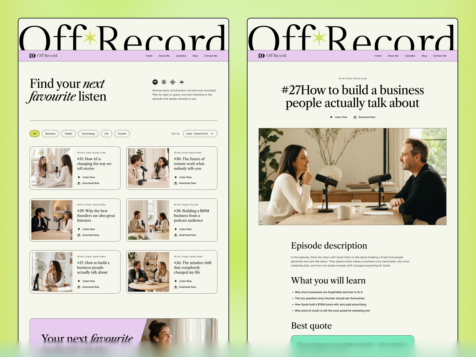 Screenshot 4 of Off Record