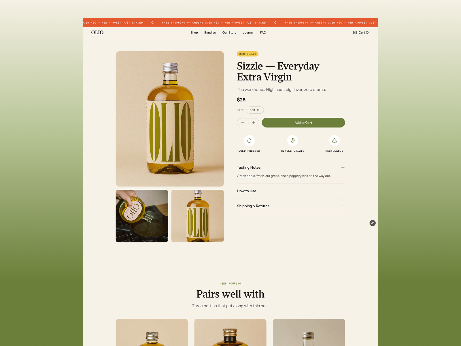 Screenshot 3 of Olio Store