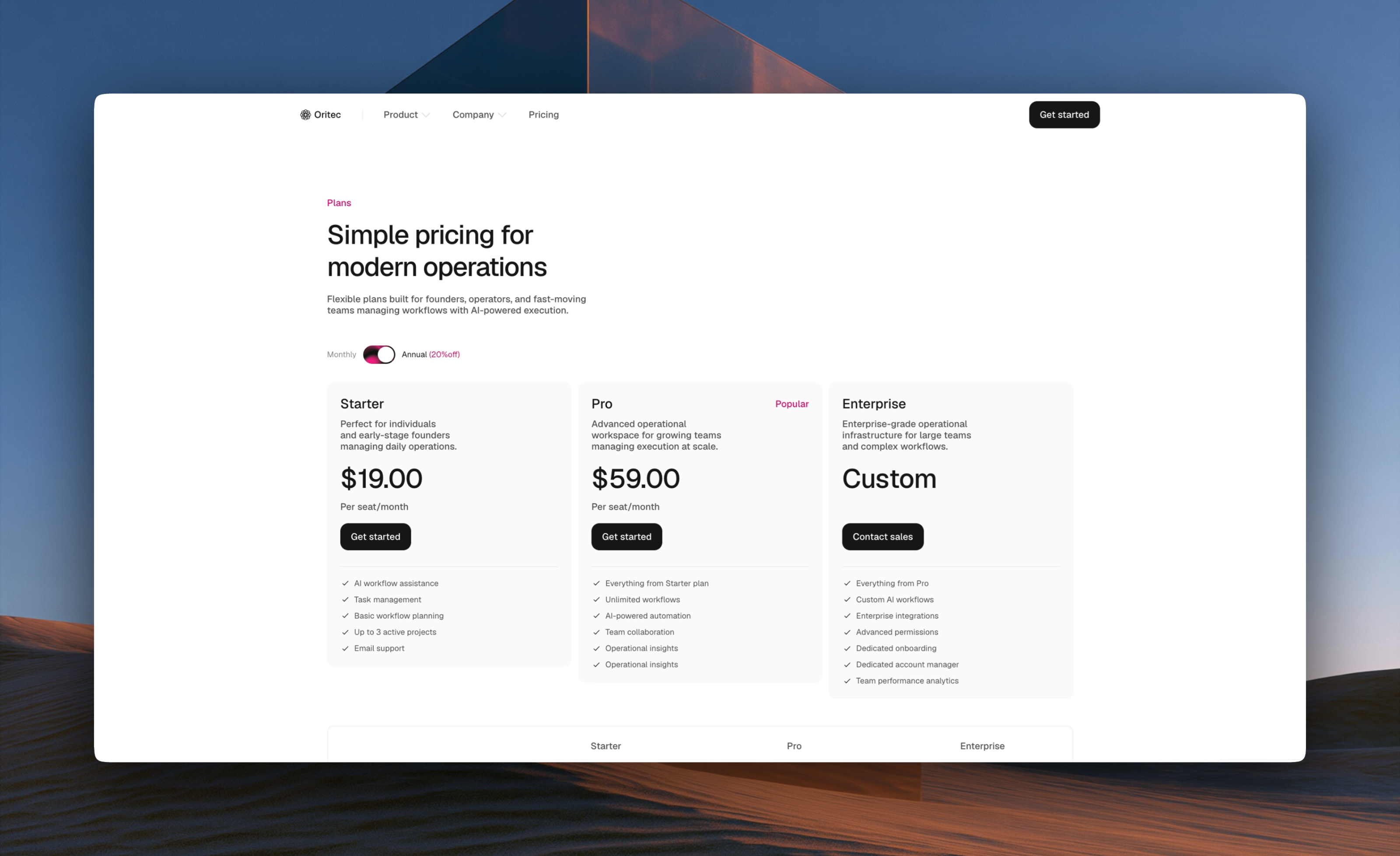 Screenshot 3 of Oritec