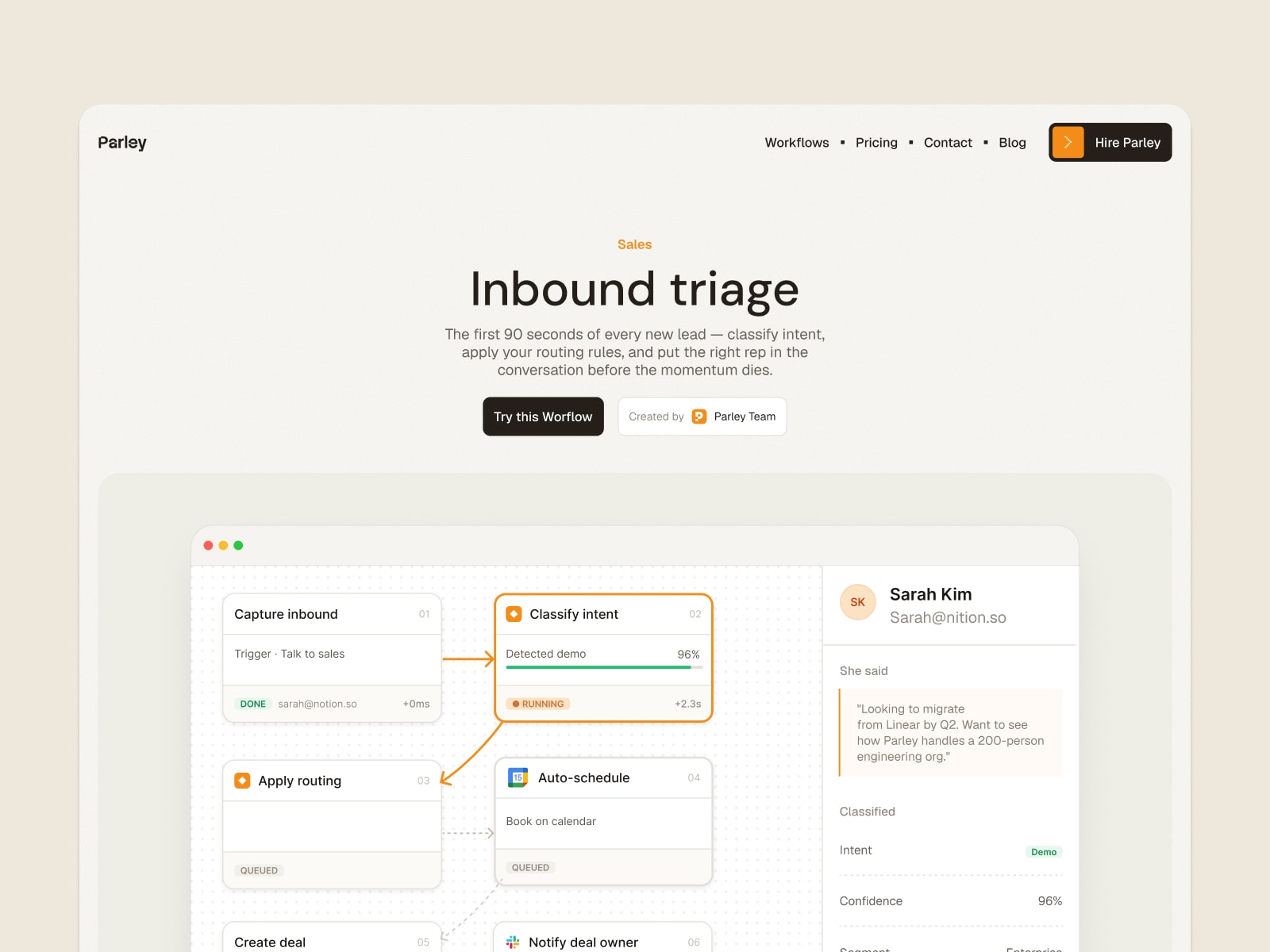 Screenshot 2 of Parley Agent