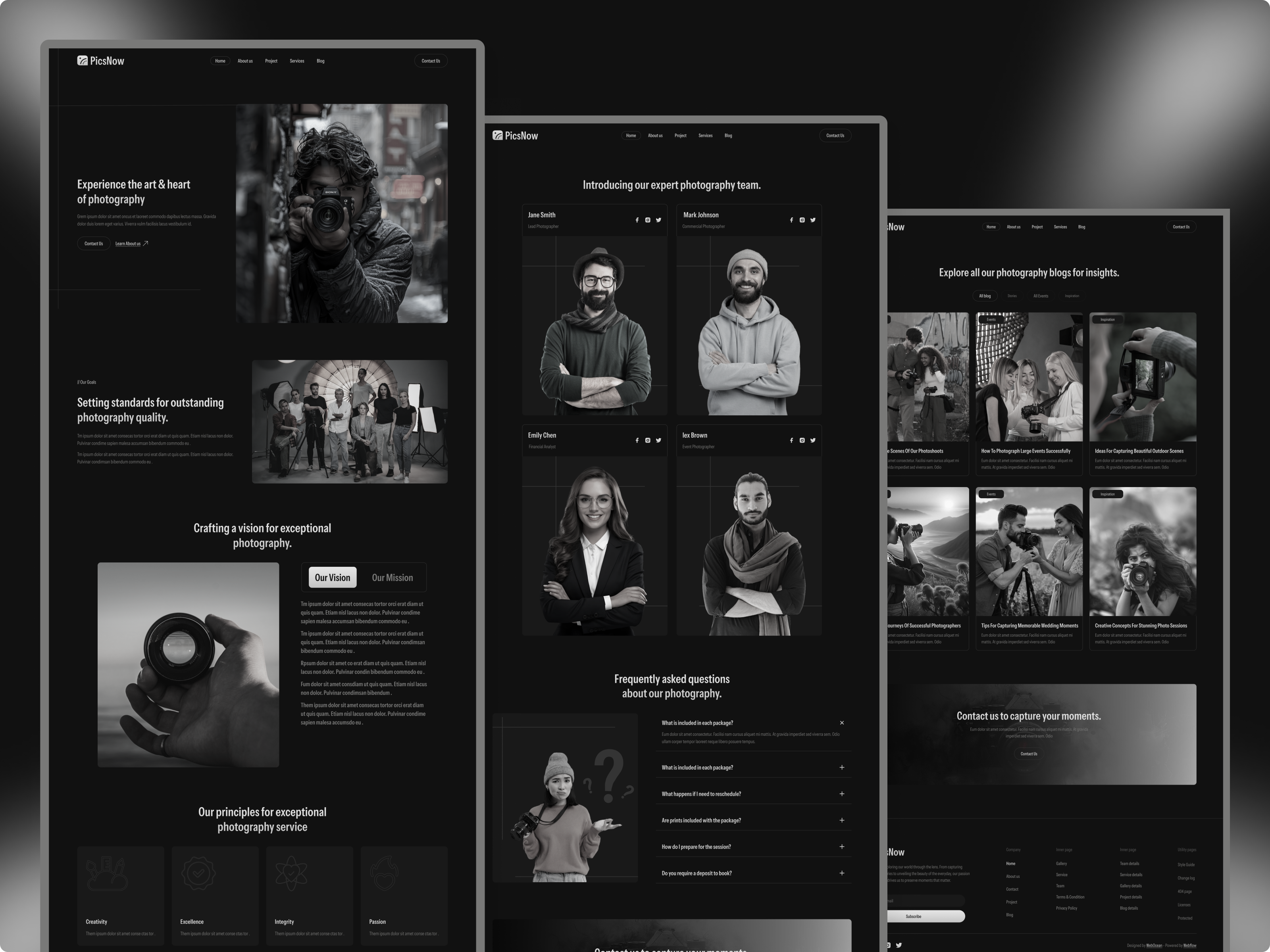 Screenshot 2 of PicsNow – Template