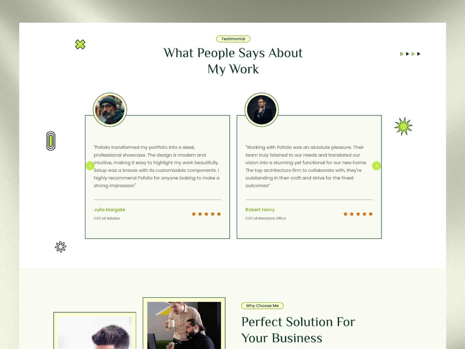 Screenshot 4 of Pofolio