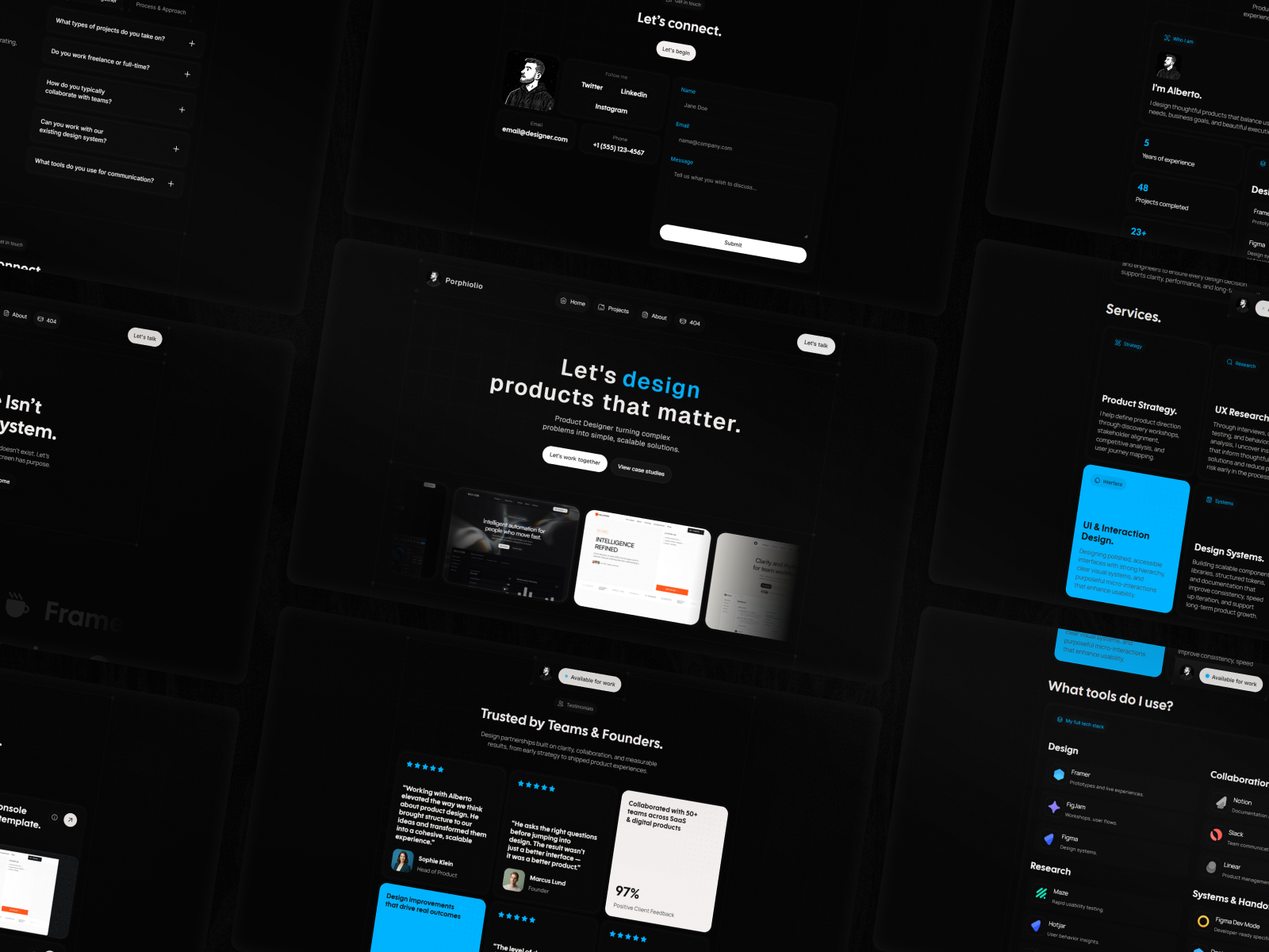 Screenshot 2 of Porphiolio