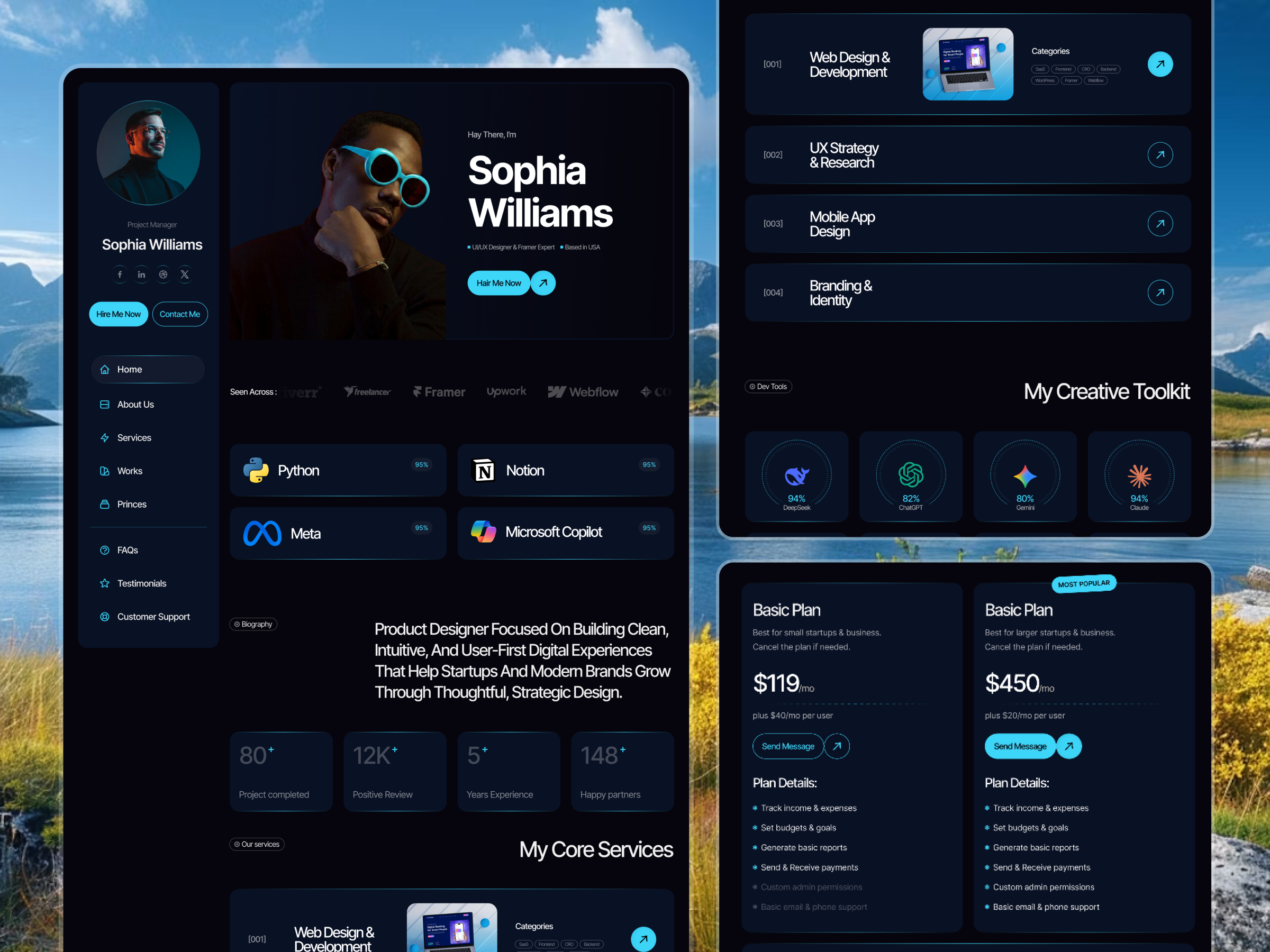 Screenshot 3 of PortfolioHub
