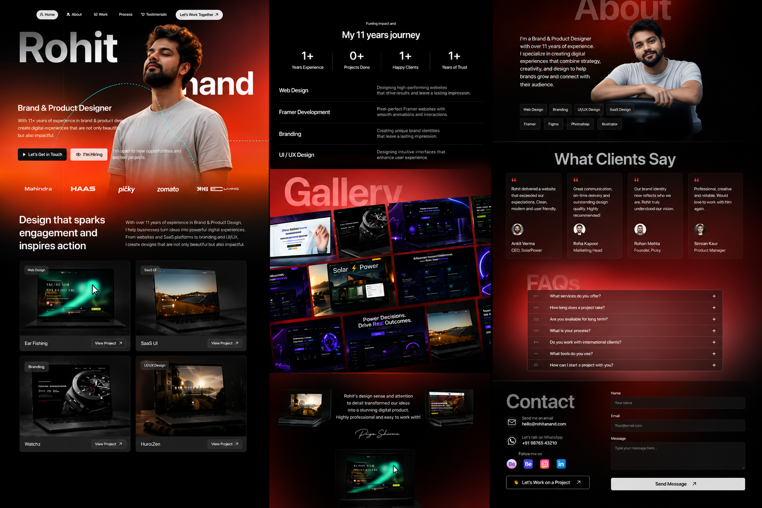 Screenshot 2 of PortfolioNine