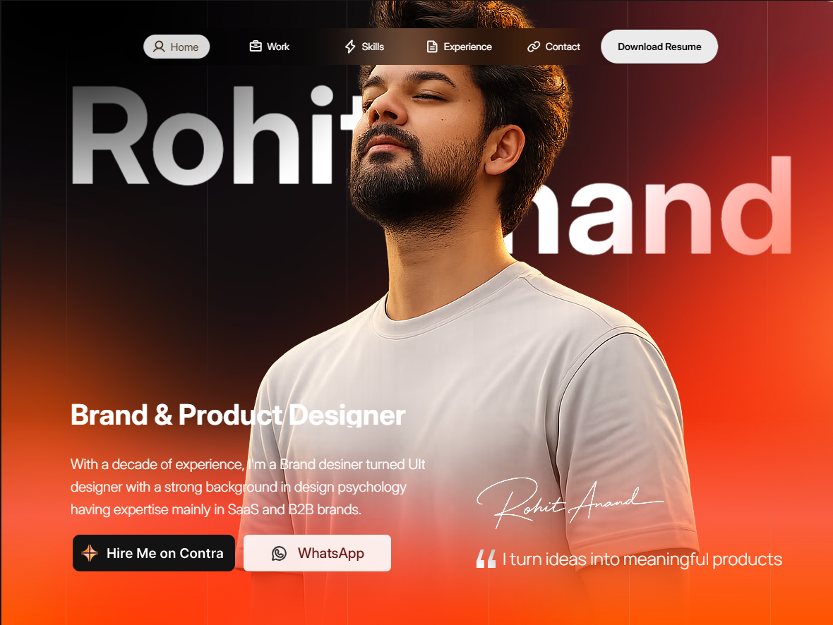 Screenshot 3 of PortfolioNine