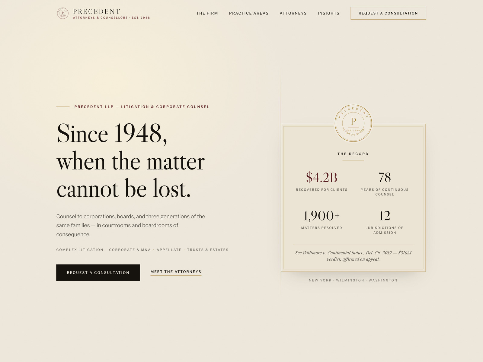 Screenshot 2 of PRECEDENT