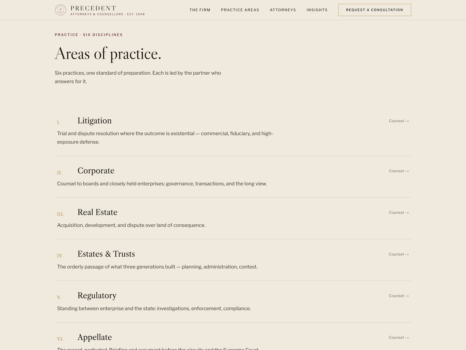 Screenshot 3 of PRECEDENT