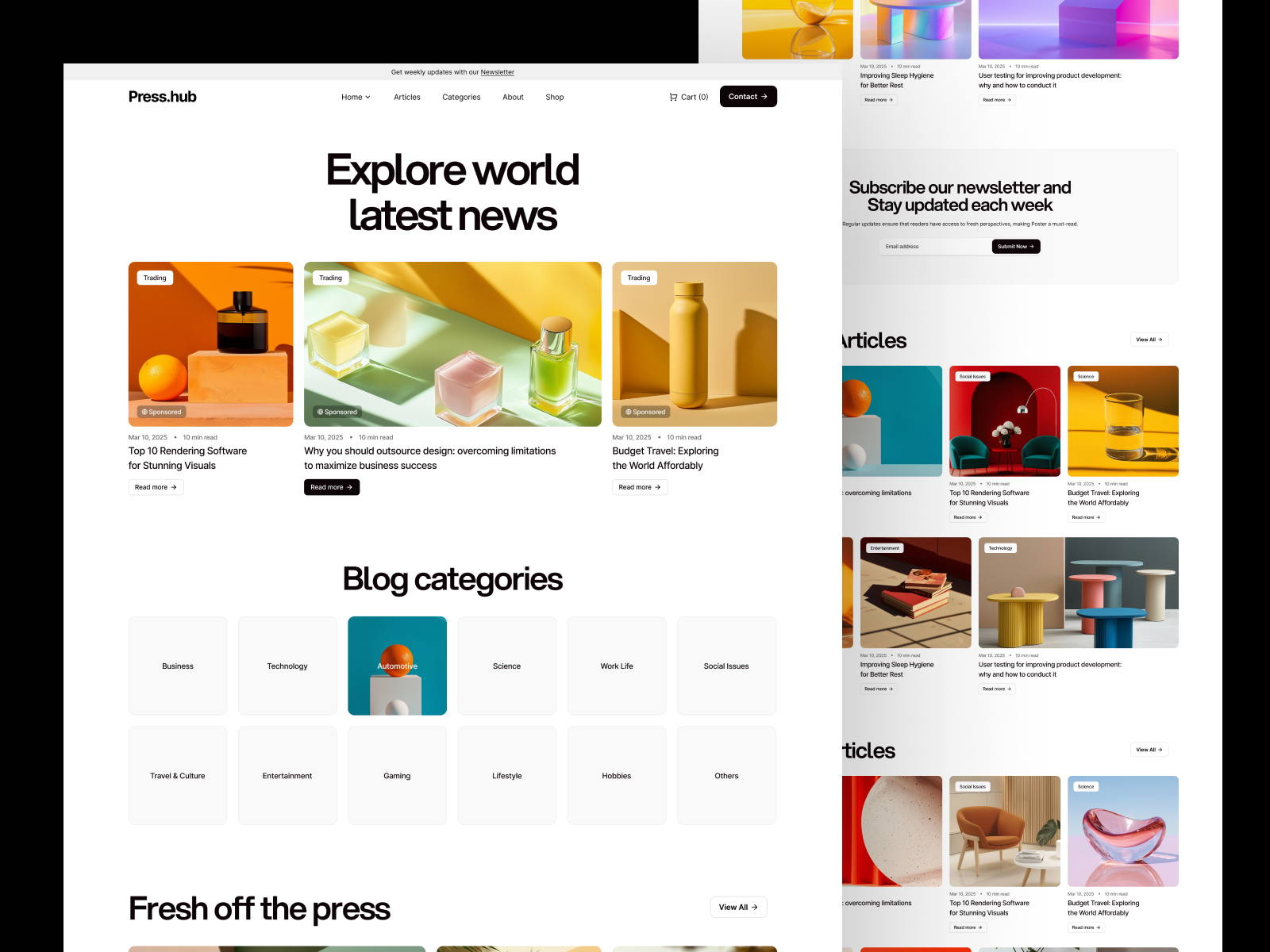 Screenshot 2 of Press.hub